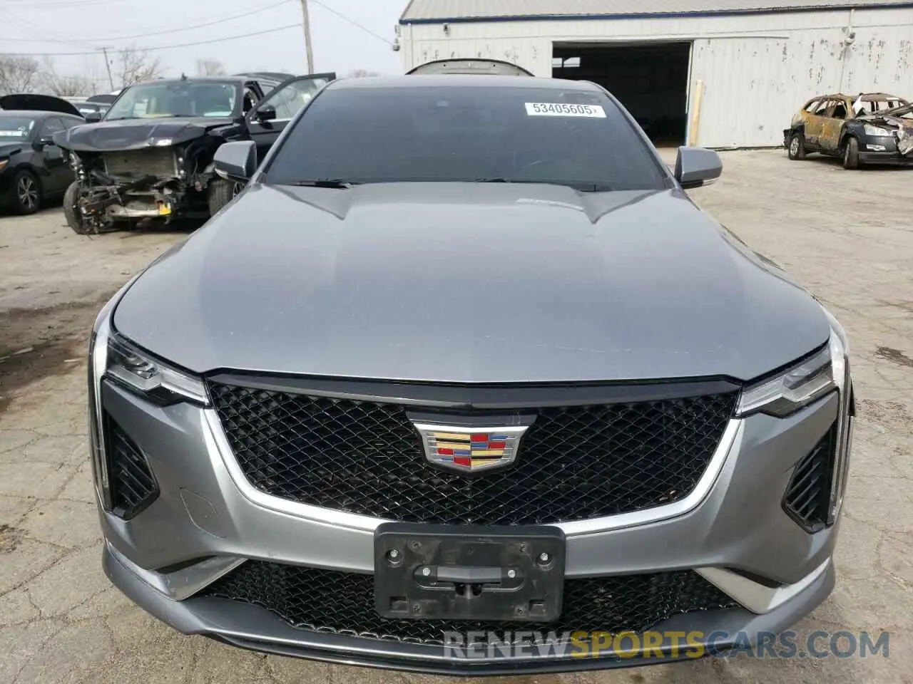 5 fotografías del automóvil dañado 1G6DG5RK5M0105737 CADILLAC CT4 2021