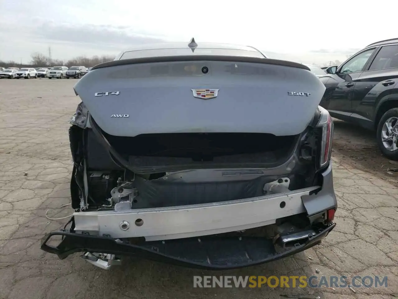 6 fotografías del automóvil dañado 1G6DG5RK5M0105737 CADILLAC CT4 2021