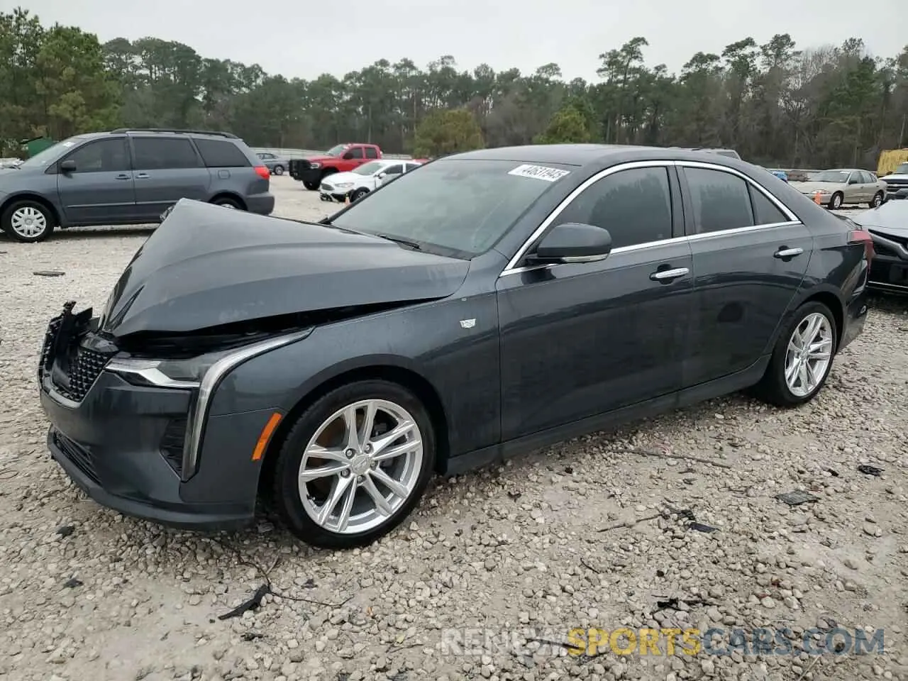 1 fotografías del automóvil dañado 1G6DJ5RK7M0112741 CADILLAC CT4 2021