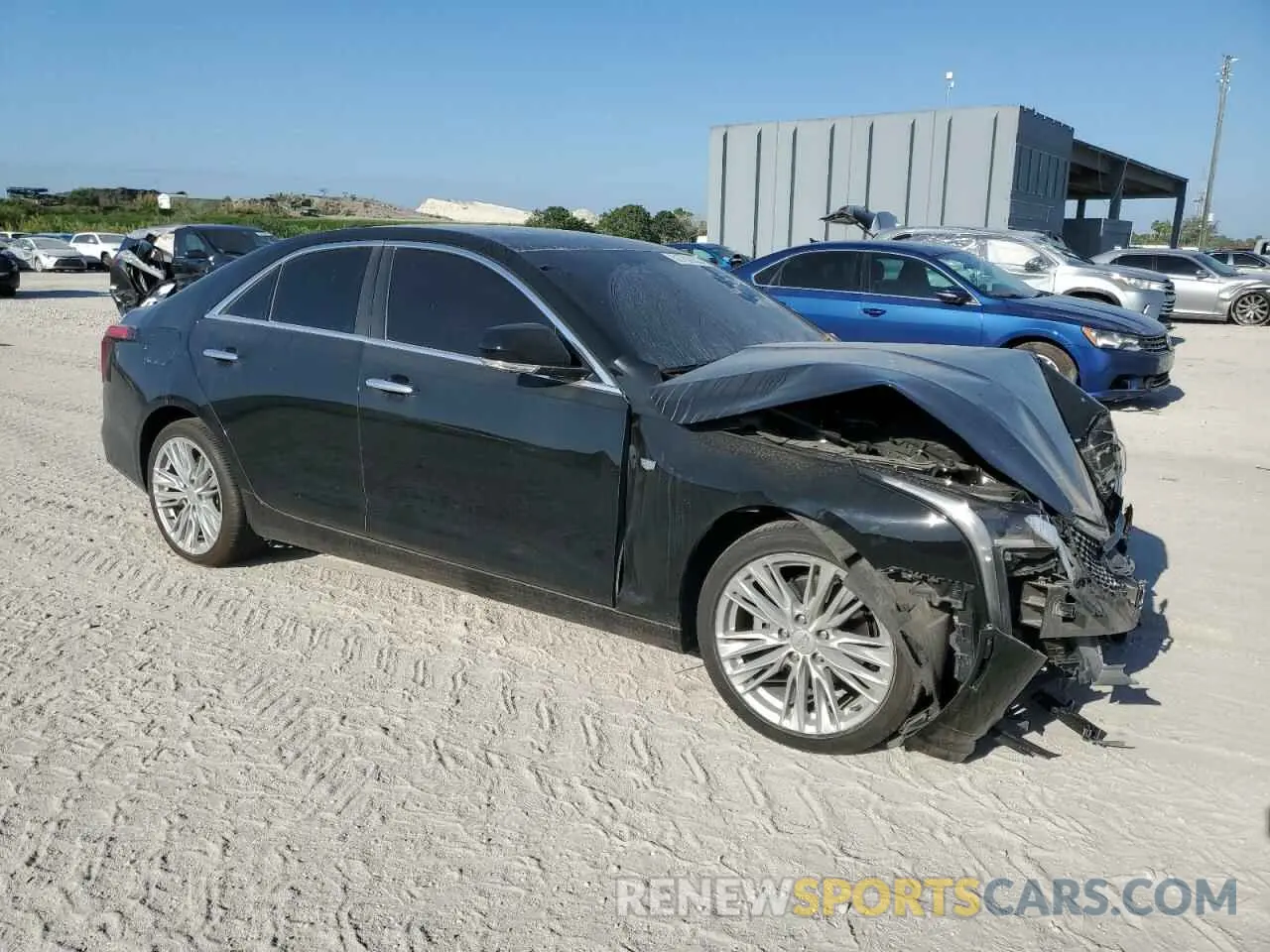 4 fotografías del automóvil dañado 1G6DB5RK3N0121077 CADILLAC CT4 2022