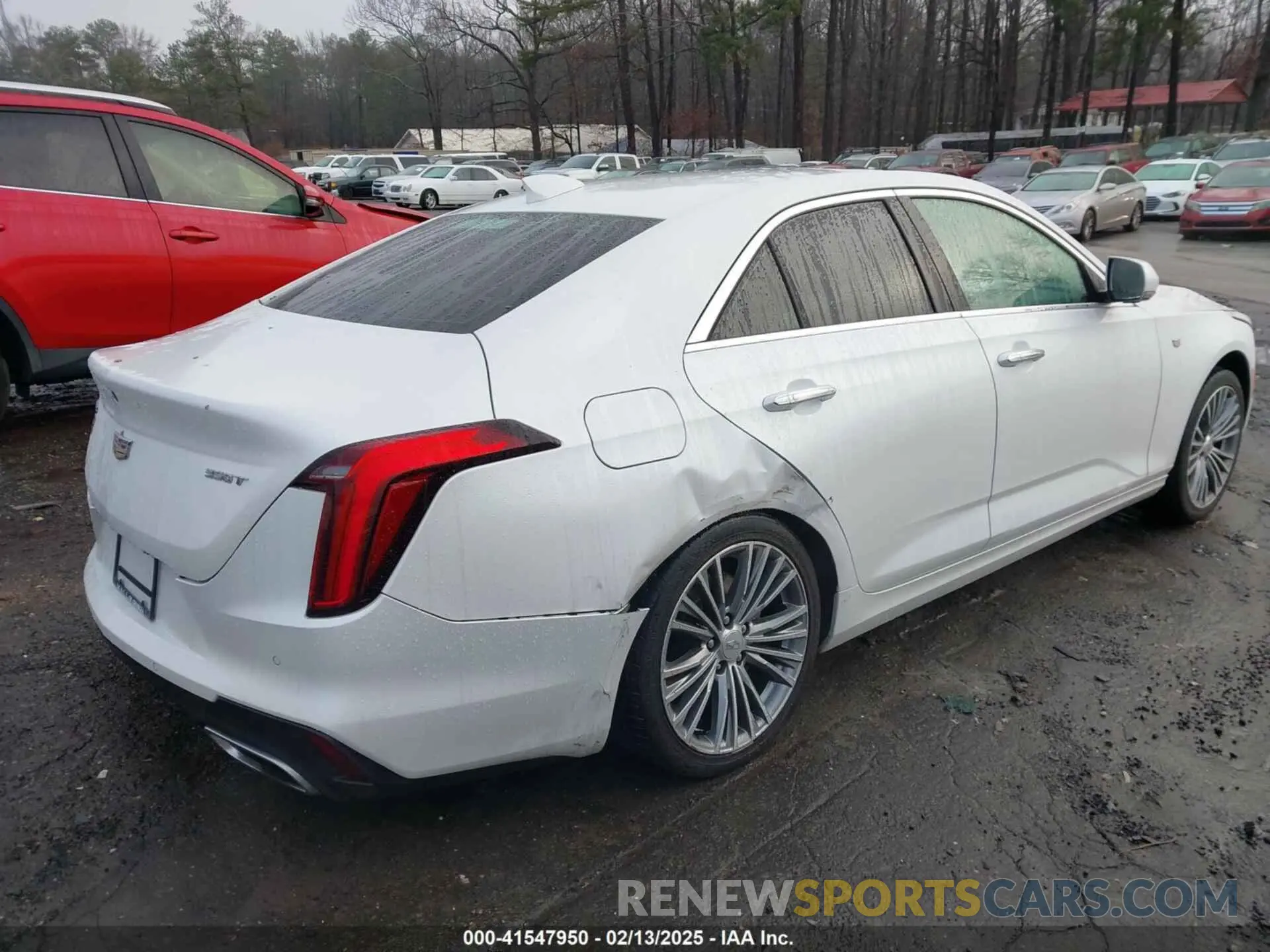 4 fotografías del automóvil dañado 1G6DB5RK4N0114512 CADILLAC CT4 2022