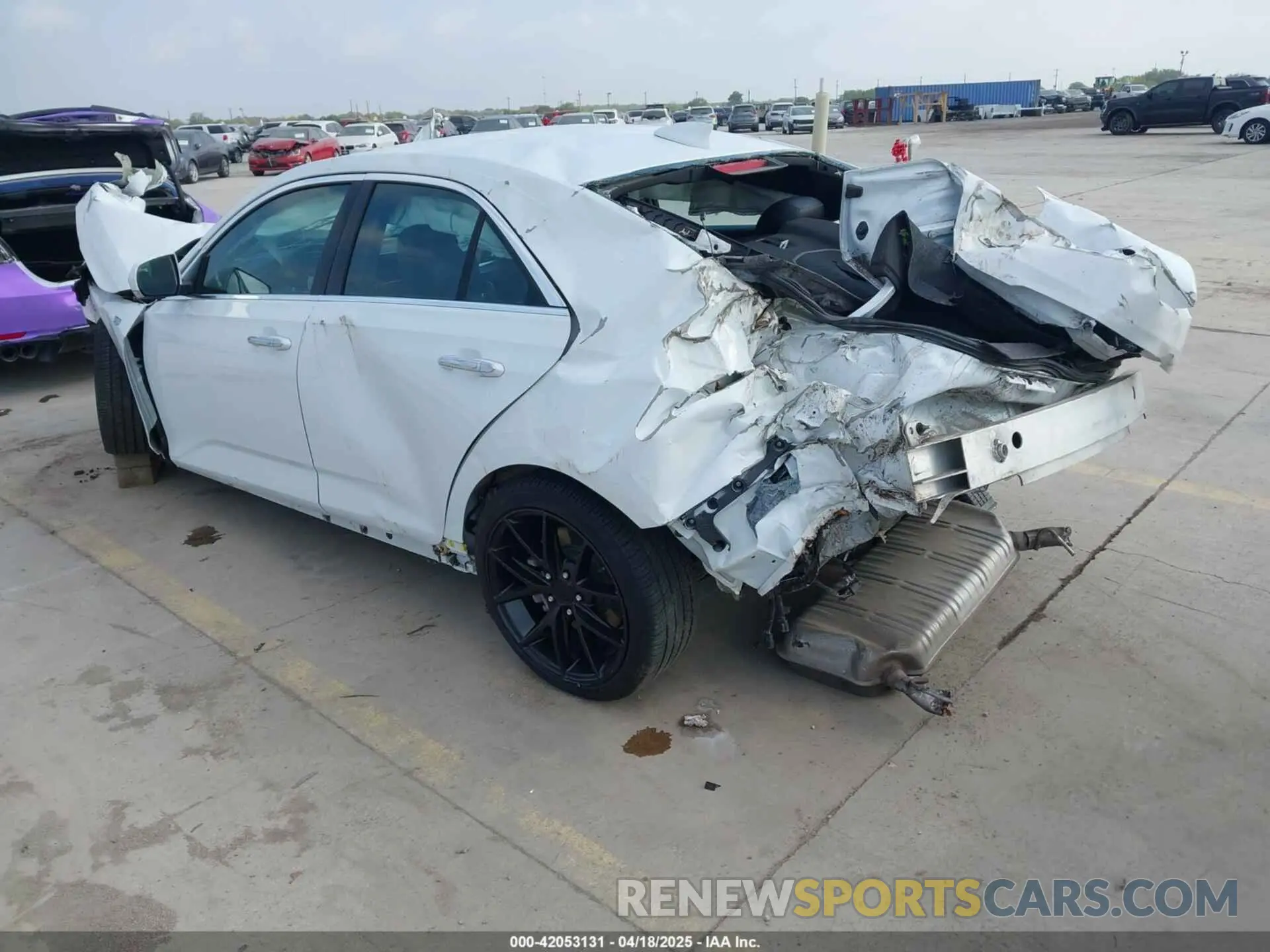 3 fotografías del automóvil dañado 1G6DB5RK5N0107634 CADILLAC CT4 2022