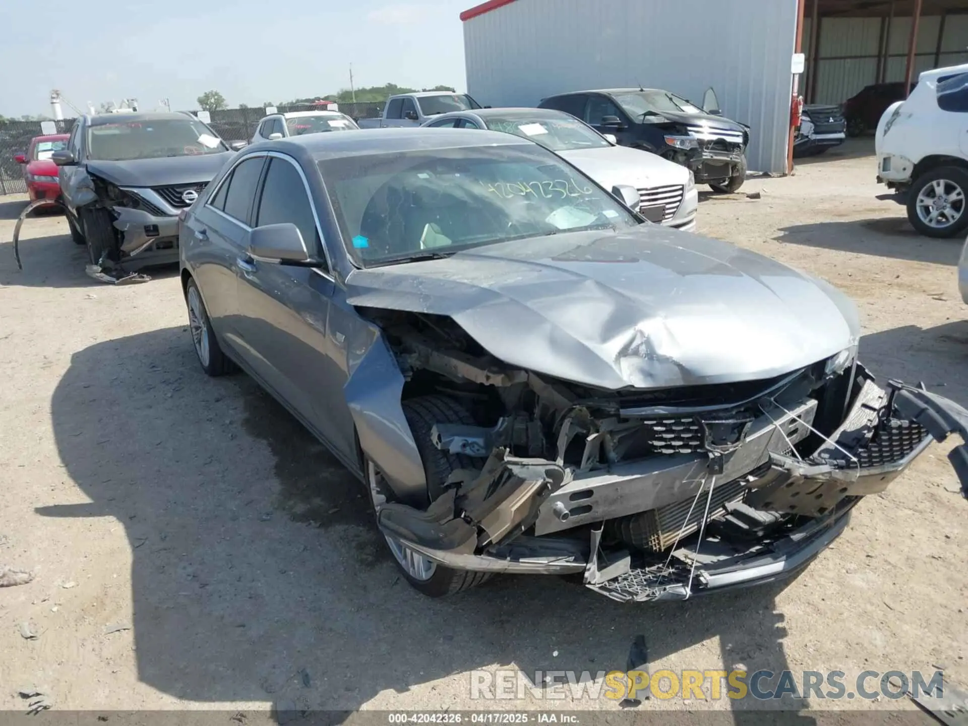 1 fotografías del automóvil dañado 1G6DB5RK6N0118383 CADILLAC CT4 2022