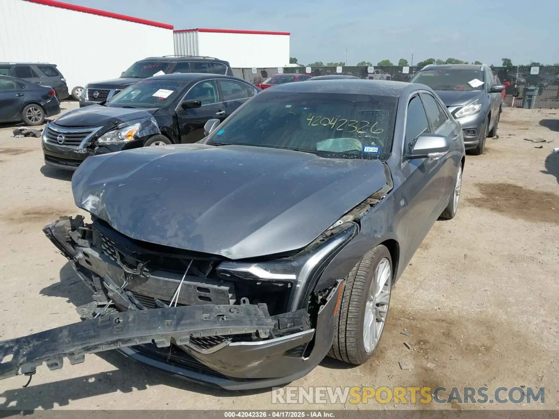 2 fotografías del automóvil dañado 1G6DB5RK6N0118383 CADILLAC CT4 2022