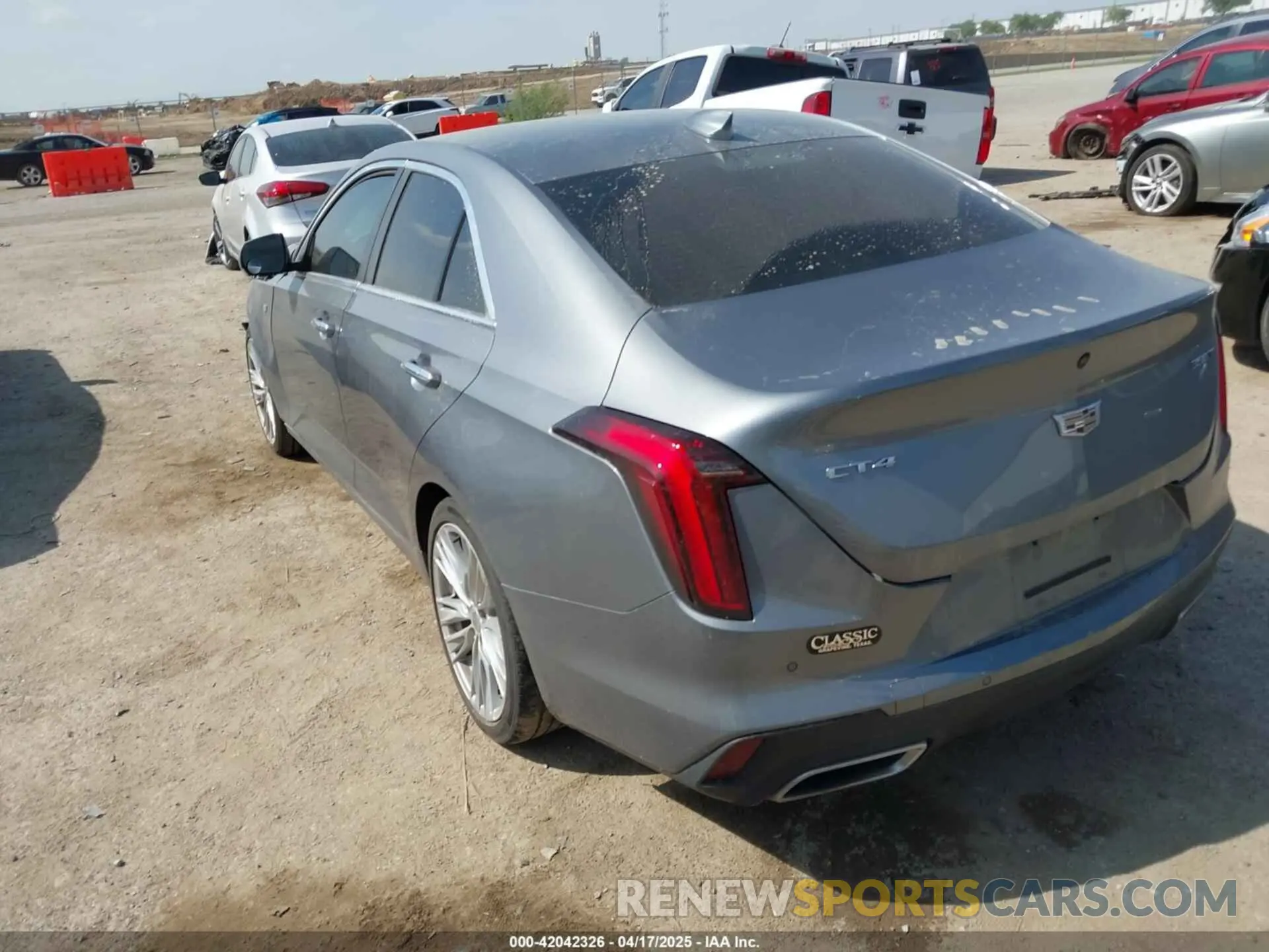 3 fotografías del automóvil dañado 1G6DB5RK6N0118383 CADILLAC CT4 2022