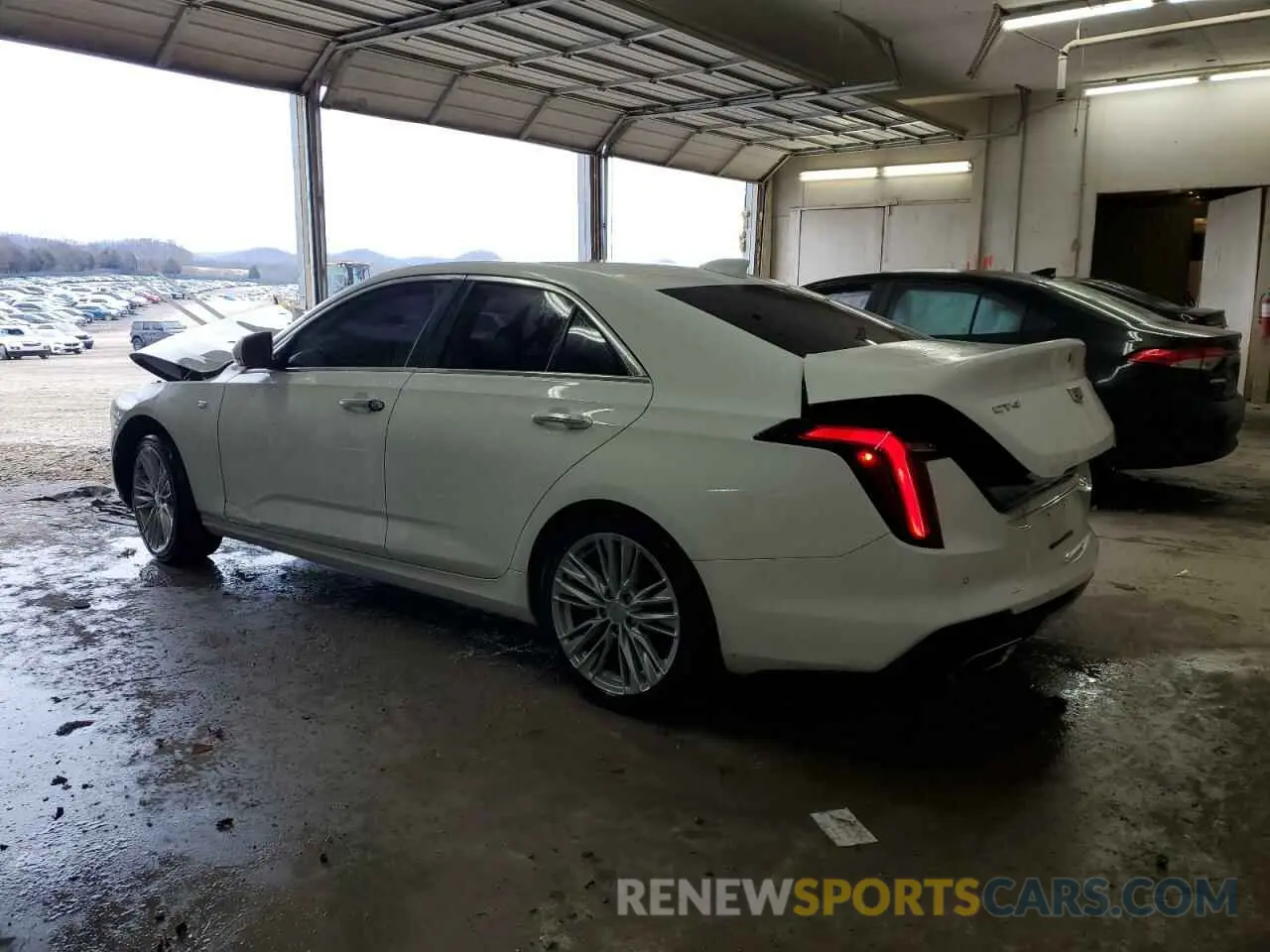 2 fotografías del automóvil dañado 1G6DB5RK7N0111748 CADILLAC CT4 2022