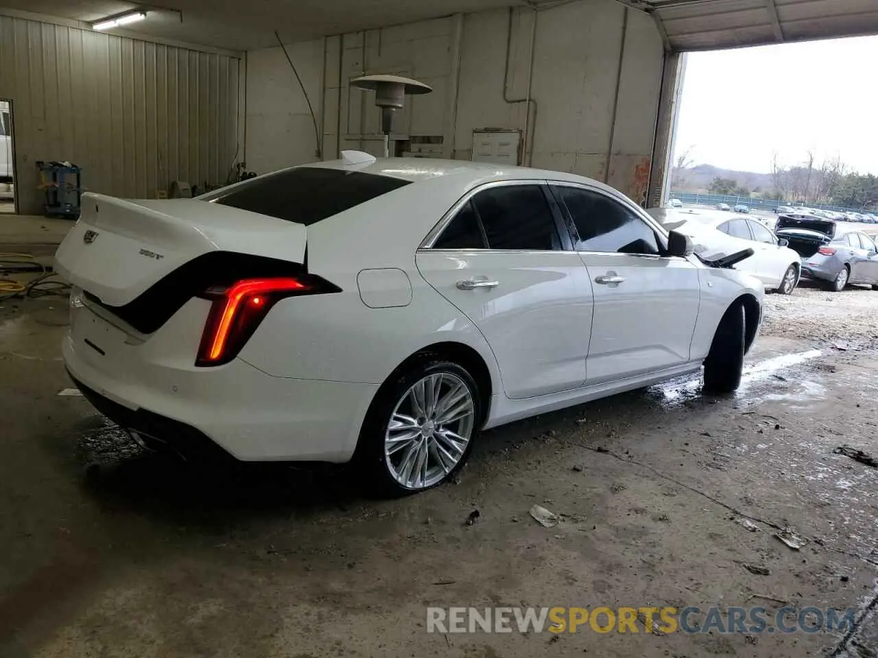 3 fotografías del automóvil dañado 1G6DB5RK7N0111748 CADILLAC CT4 2022