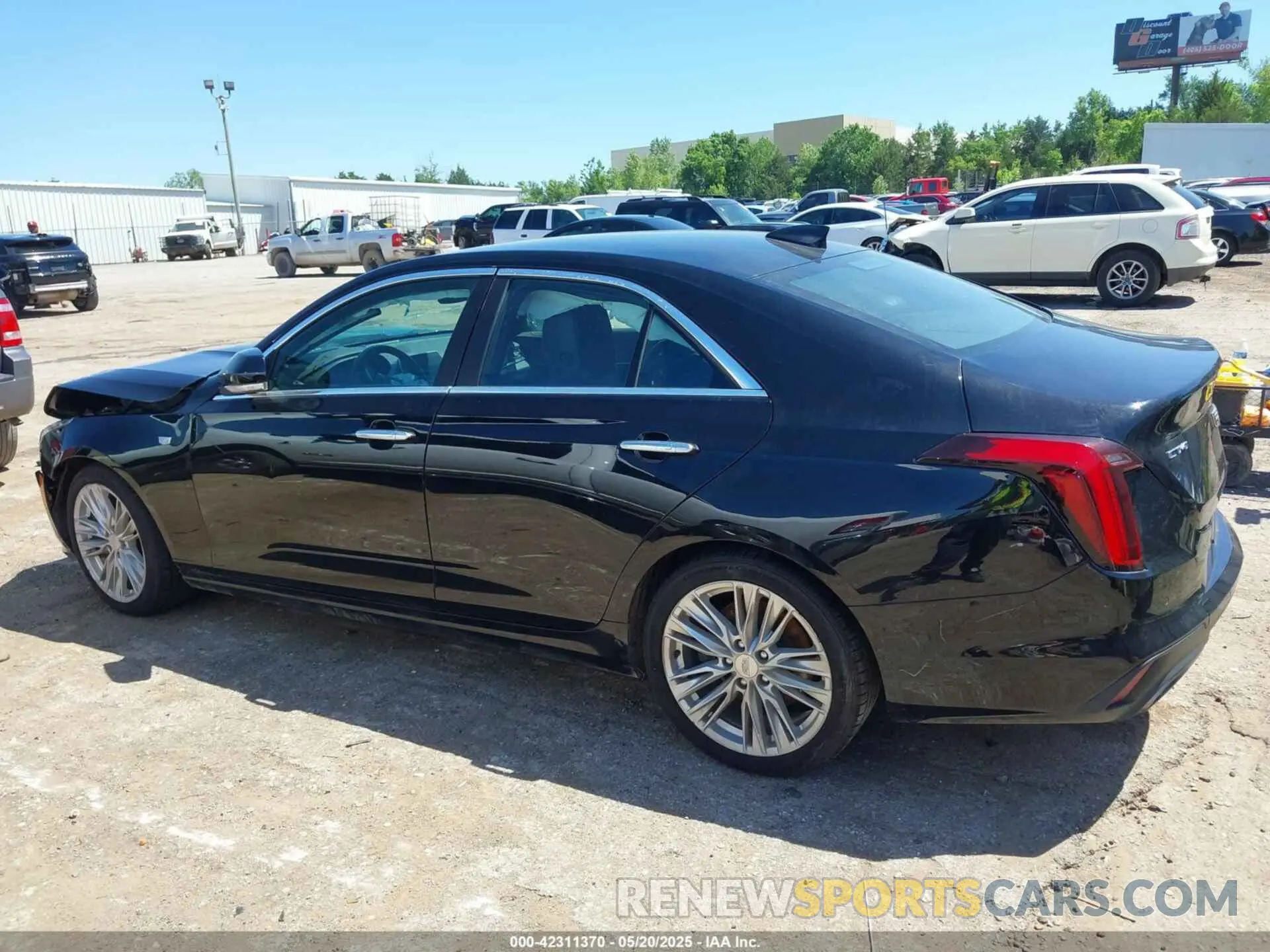 14 fotografías del automóvil dañado 1G6DB5RK8N0119888 CADILLAC CT4 2022