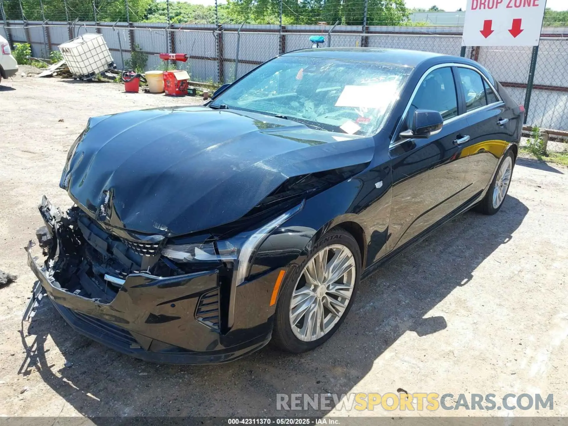 2 fotografías del automóvil dañado 1G6DB5RK8N0119888 CADILLAC CT4 2022