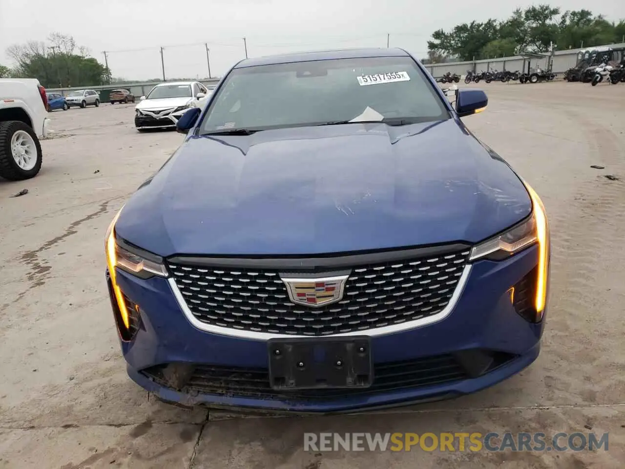 5 fotografías del automóvil dañado 1G6DB5RK8N0131412 CADILLAC CT4 2022