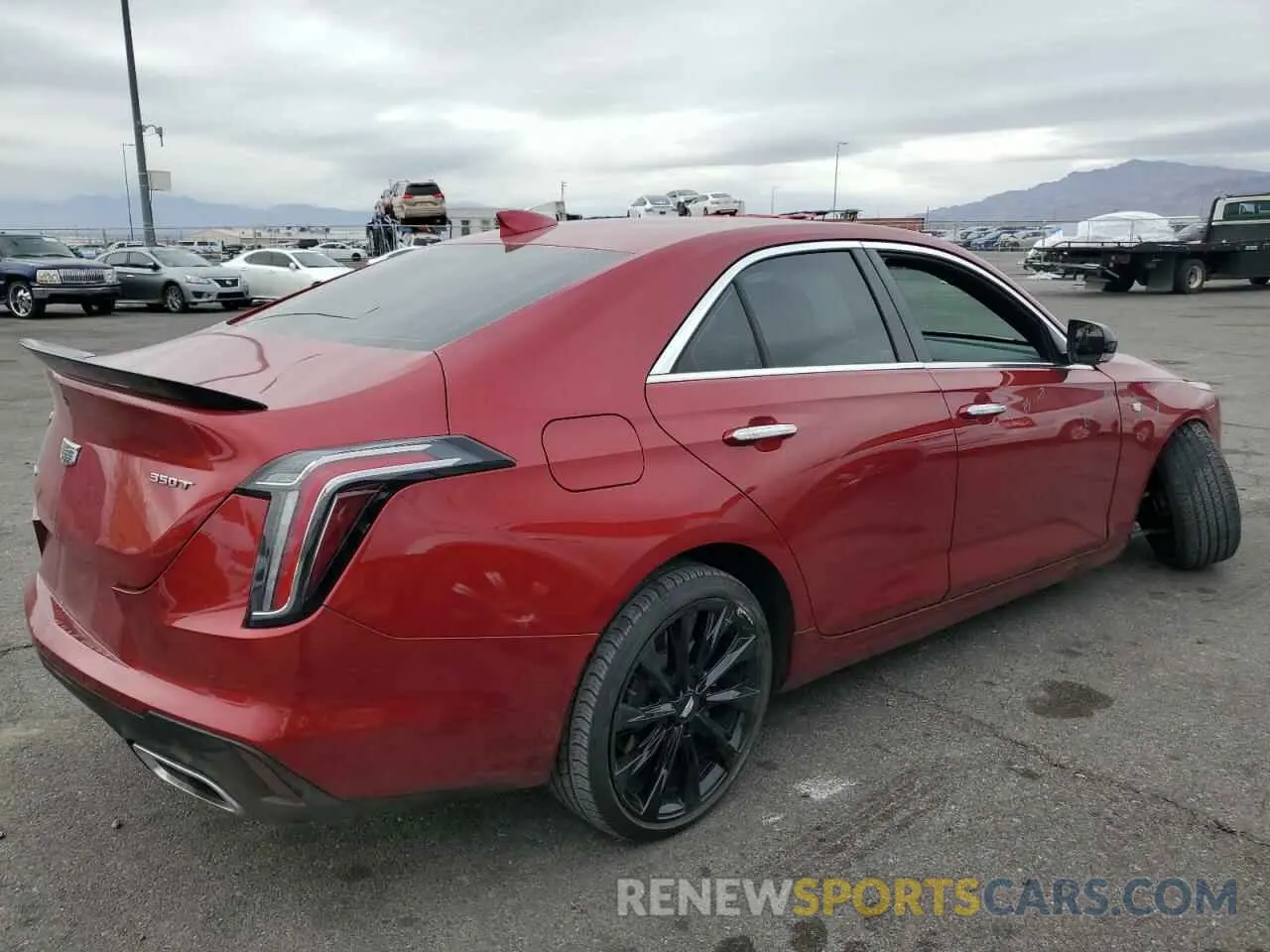 3 fotografías del automóvil dañado 1G6DK5RK3N0113027 CADILLAC CT4 2022