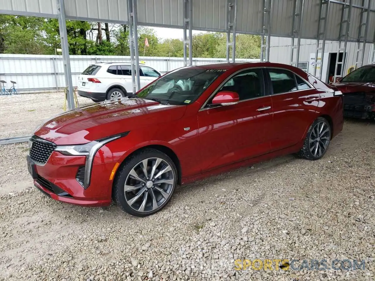 1 fotografías del automóvil dañado 1G6DK5RK6N0122286 CADILLAC CT4 2022