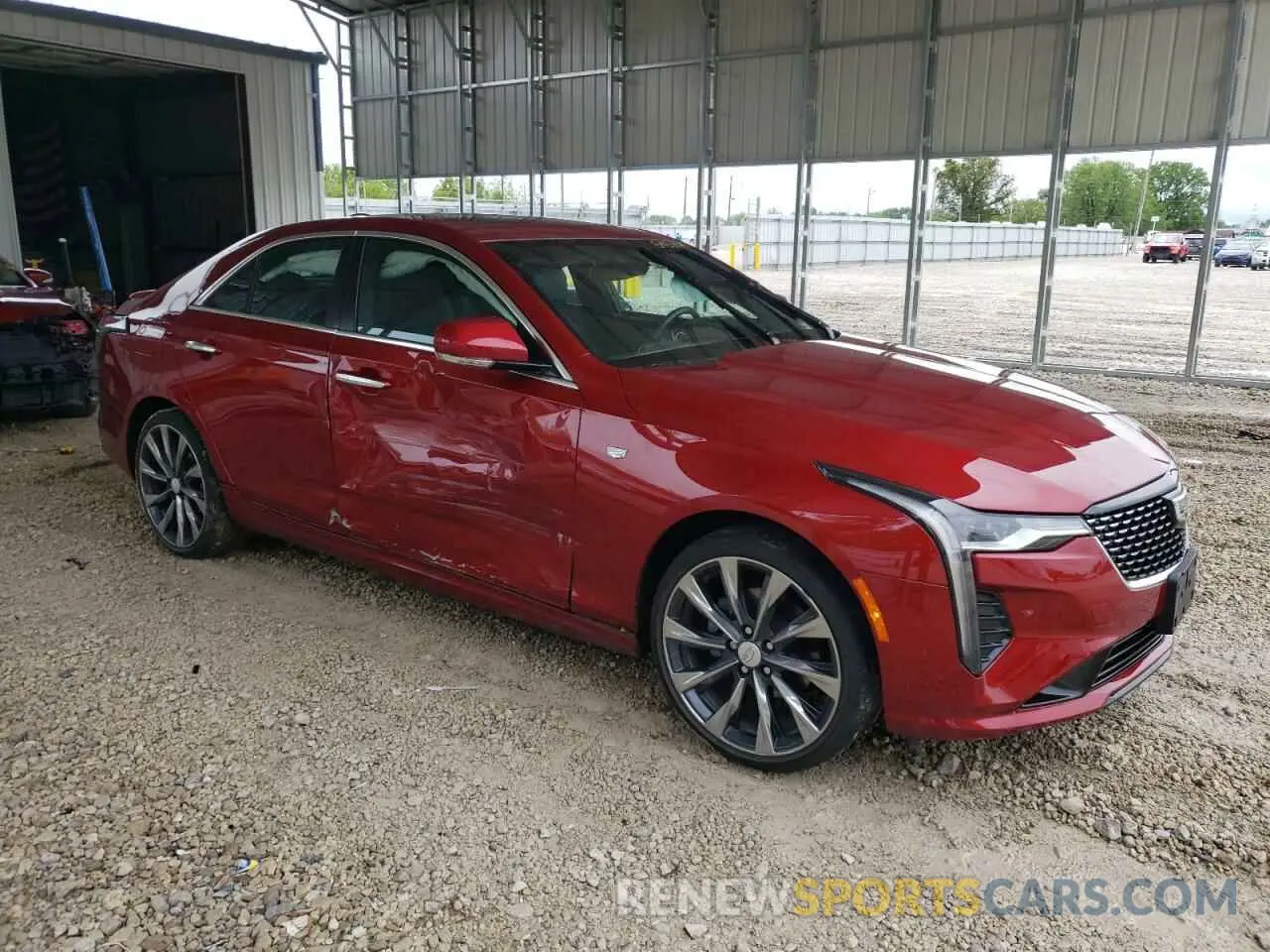 4 fotografías del automóvil dañado 1G6DK5RK6N0122286 CADILLAC CT4 2022