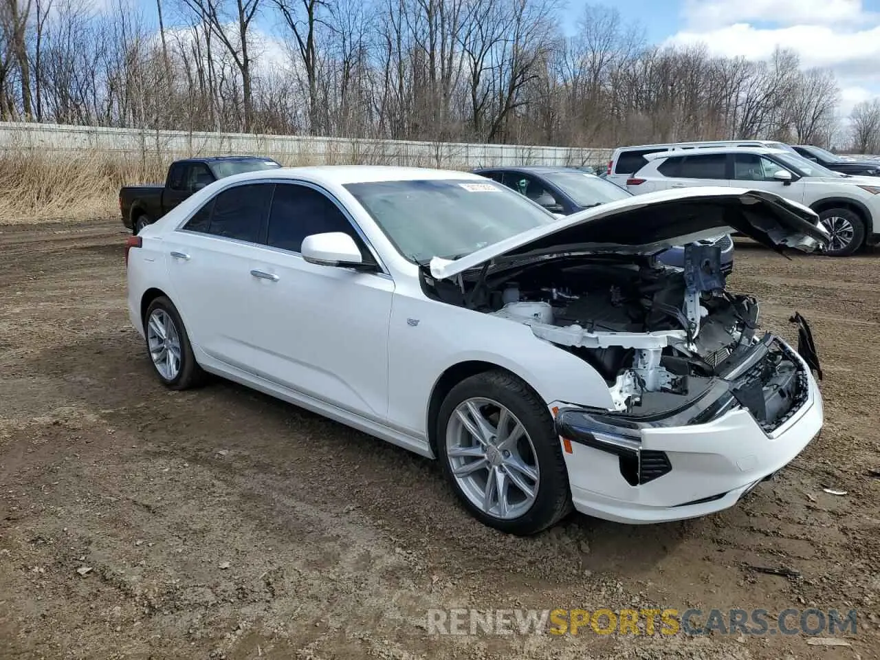 4 fotografías del automóvil dañado 1G6DA5RK0P0157878 CADILLAC CT4 2023