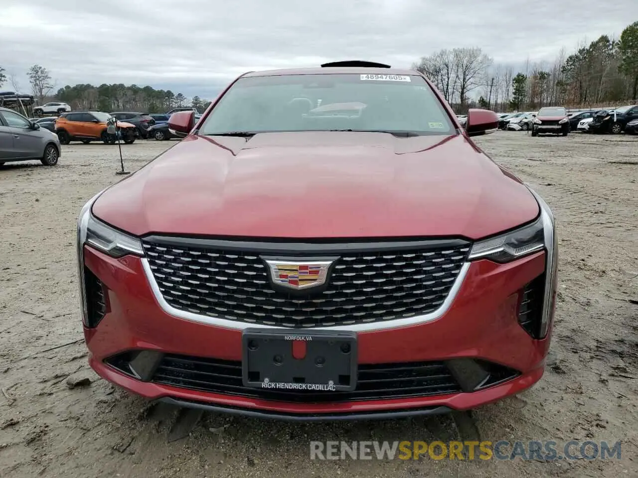 5 fotografías del automóvil dañado 1G6DA5RKXP0150324 CADILLAC CT4 2023