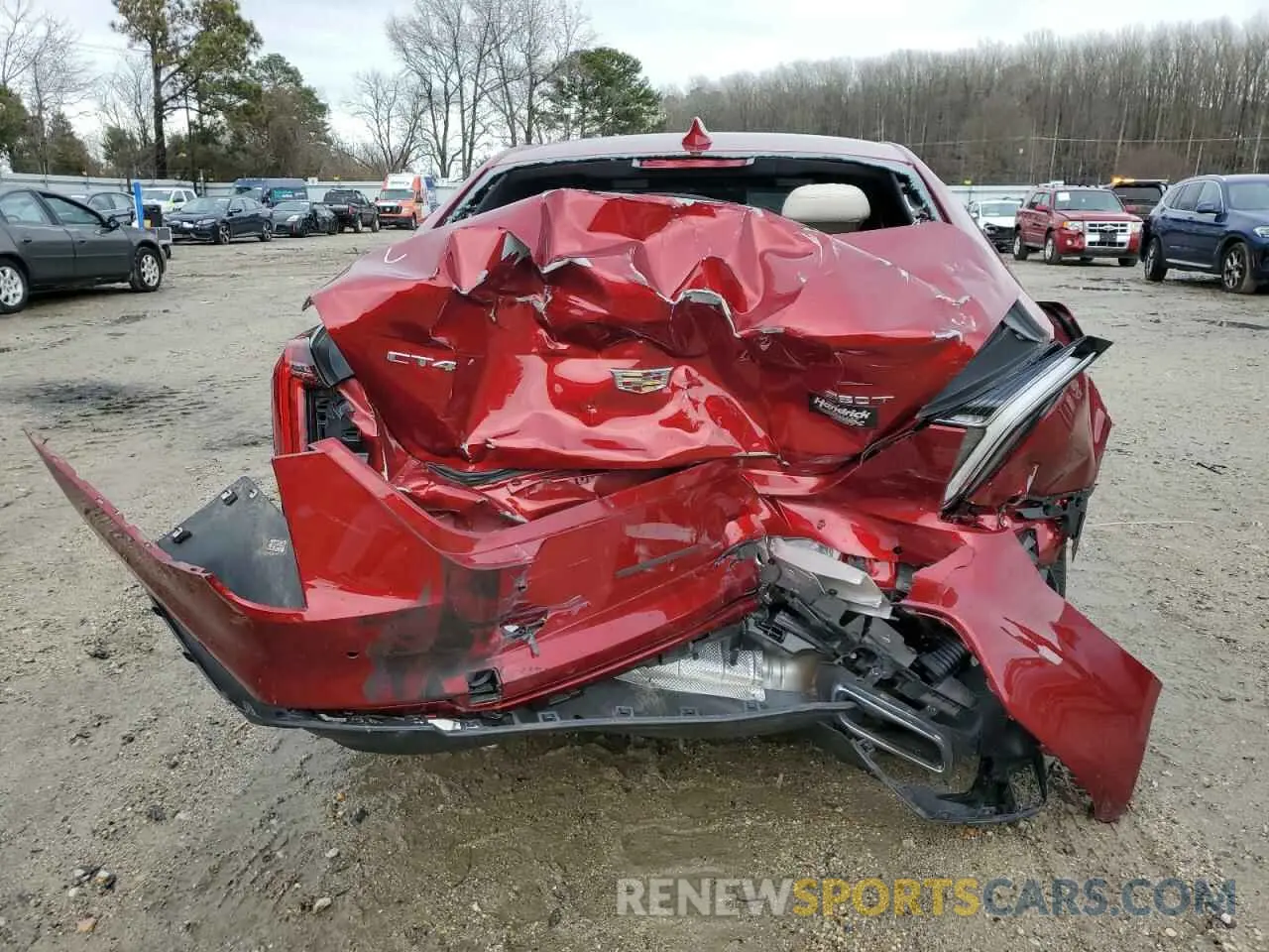 6 fotografías del automóvil dañado 1G6DA5RKXP0150324 CADILLAC CT4 2023