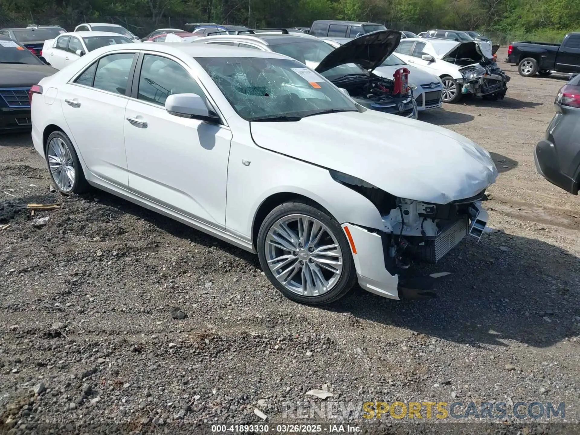 1 fotografías del automóvil dañado 1G6DB5RK7P0119917 CADILLAC CT4 2023