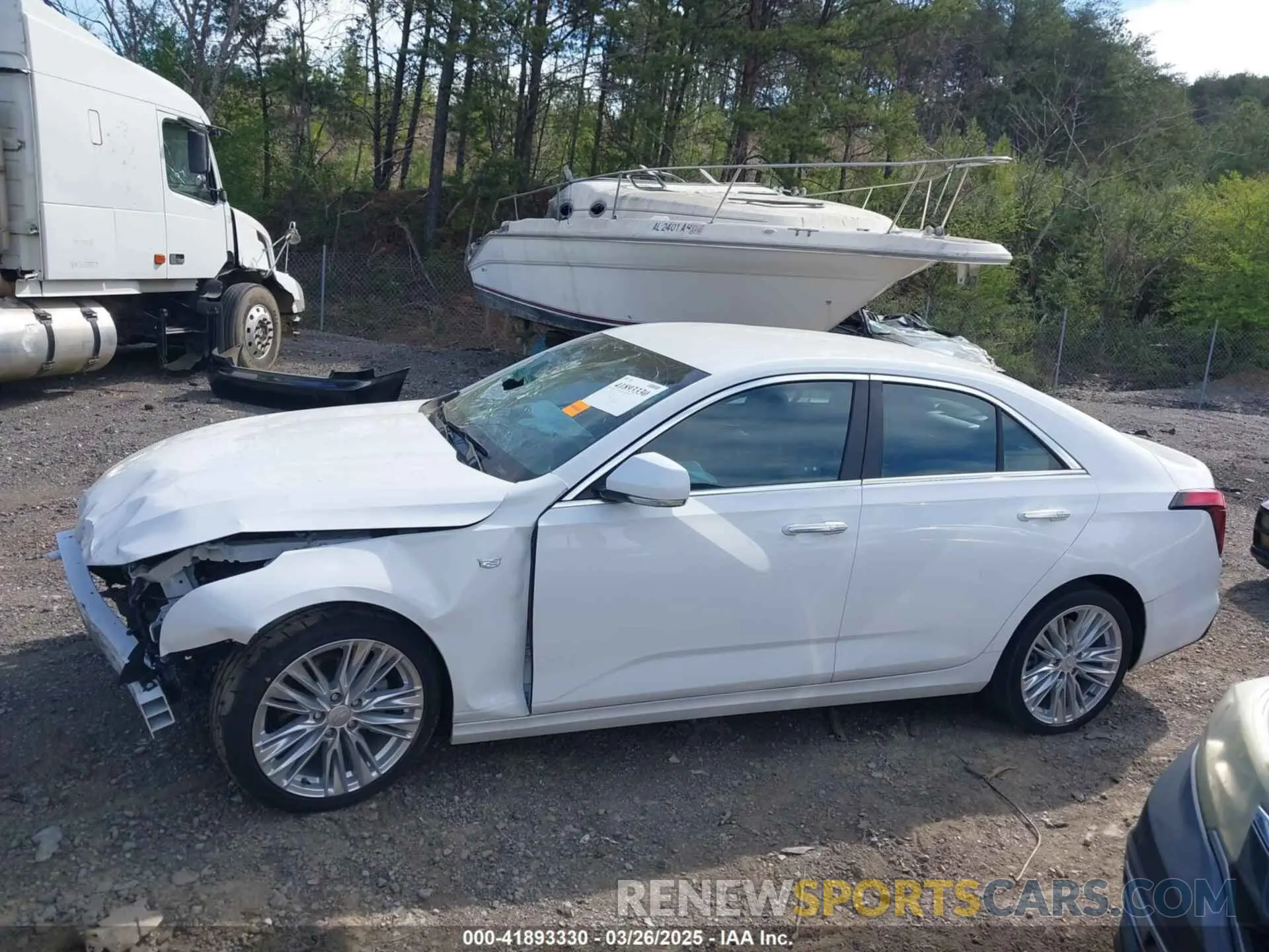 13 fotografías del automóvil dañado 1G6DB5RK7P0119917 CADILLAC CT4 2023