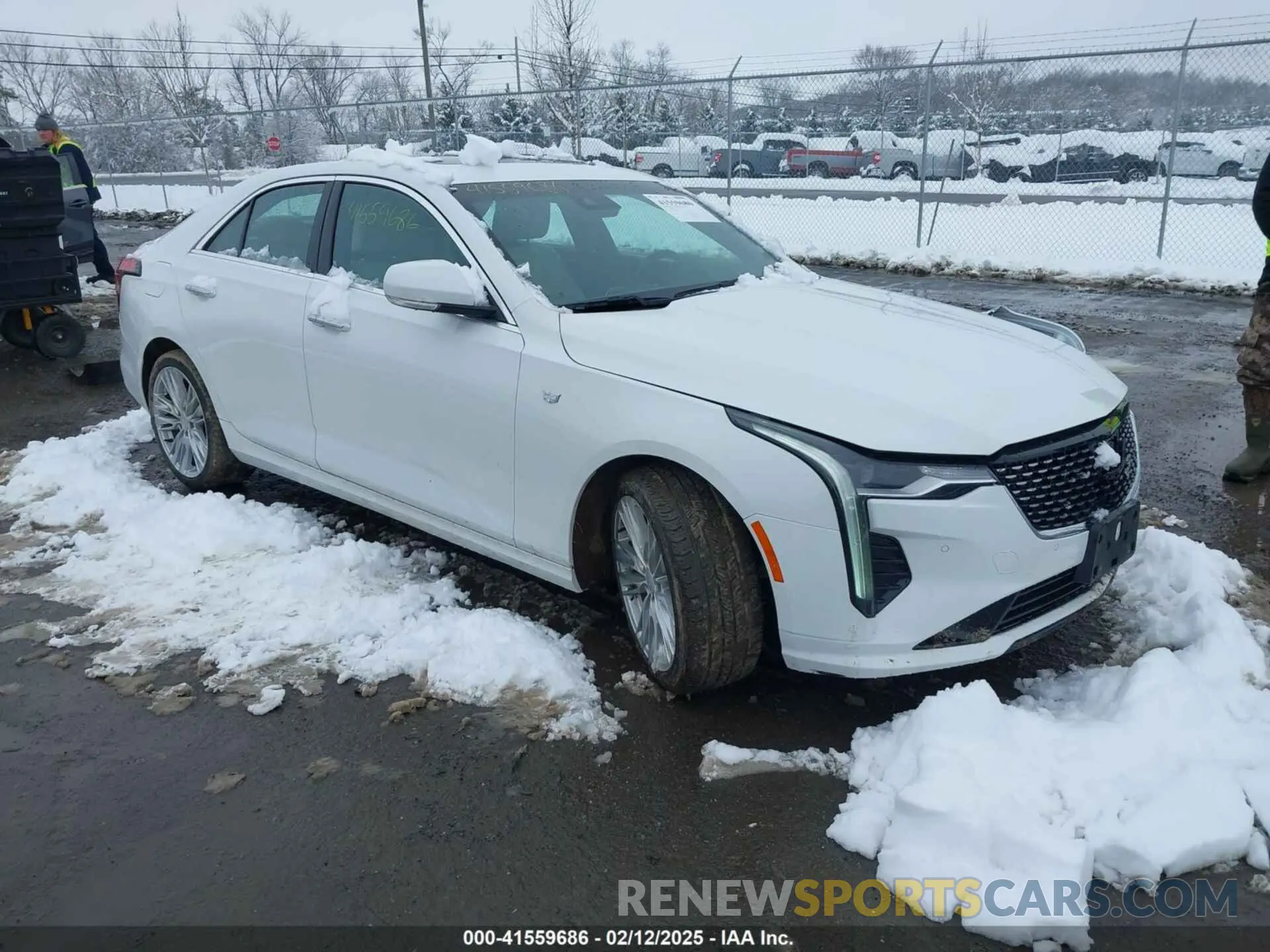 1 fotografías del automóvil dañado 1G6DB5RK8P0115326 CADILLAC CT4 2023