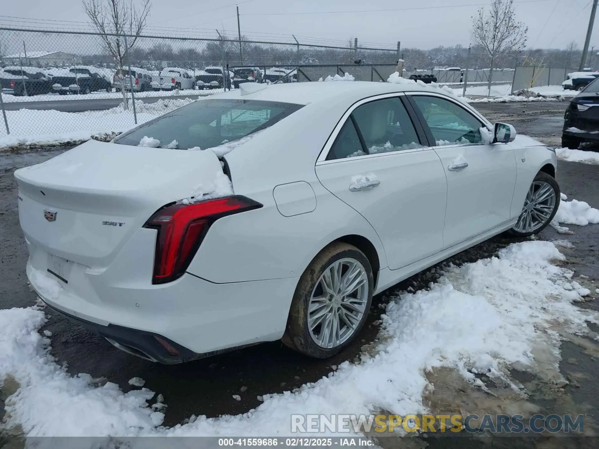 4 fotografías del automóvil dañado 1G6DB5RK8P0115326 CADILLAC CT4 2023