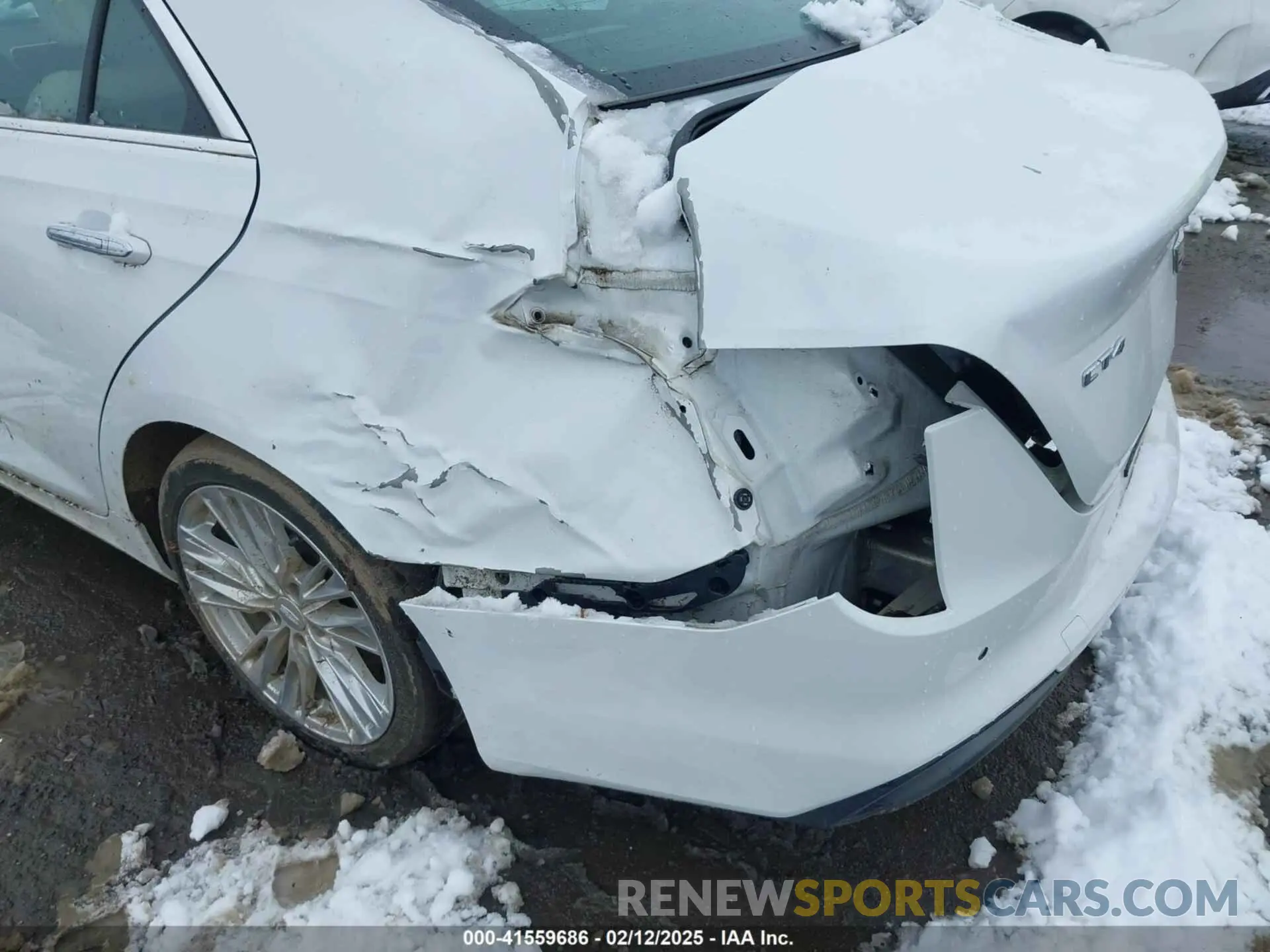 6 fotografías del automóvil dañado 1G6DB5RK8P0115326 CADILLAC CT4 2023