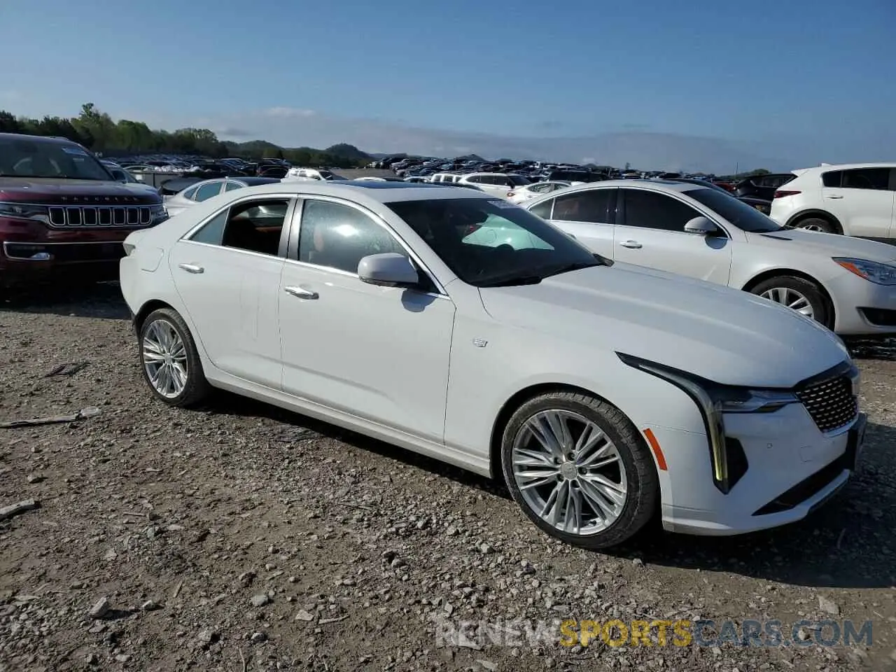4 fotografías del automóvil dañado 1G6DB5RK8P0127556 CADILLAC CT4 2023