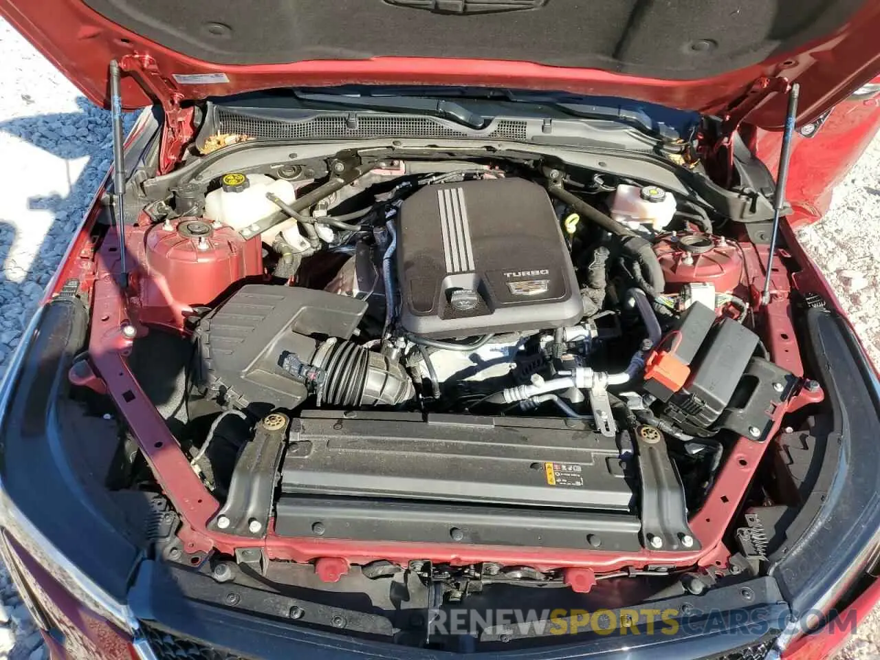 12 fotografías del automóvil dañado 1G6DC5RK3P0123007 CADILLAC CT4 2023