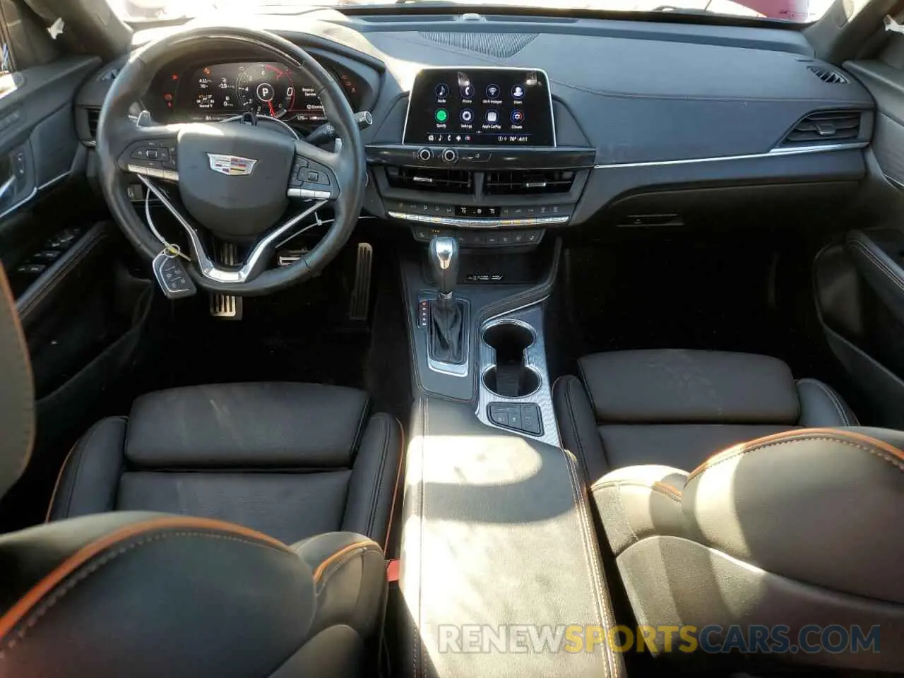8 fotografías del automóvil dañado 1G6DC5RK3P0123007 CADILLAC CT4 2023