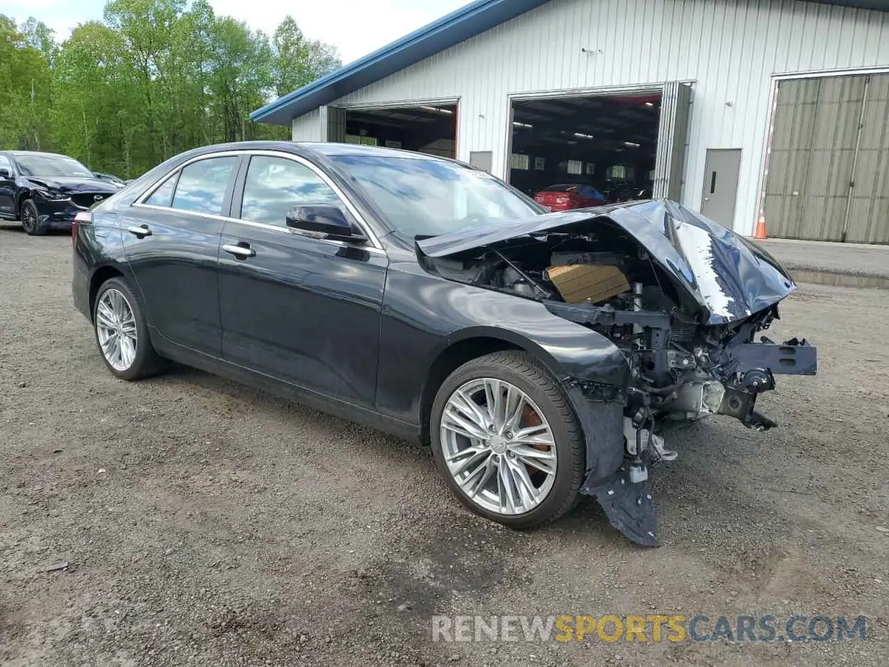 4 fotografías del automóvil dañado 1G6DF5RK3P0119899 CADILLAC CT4 2023