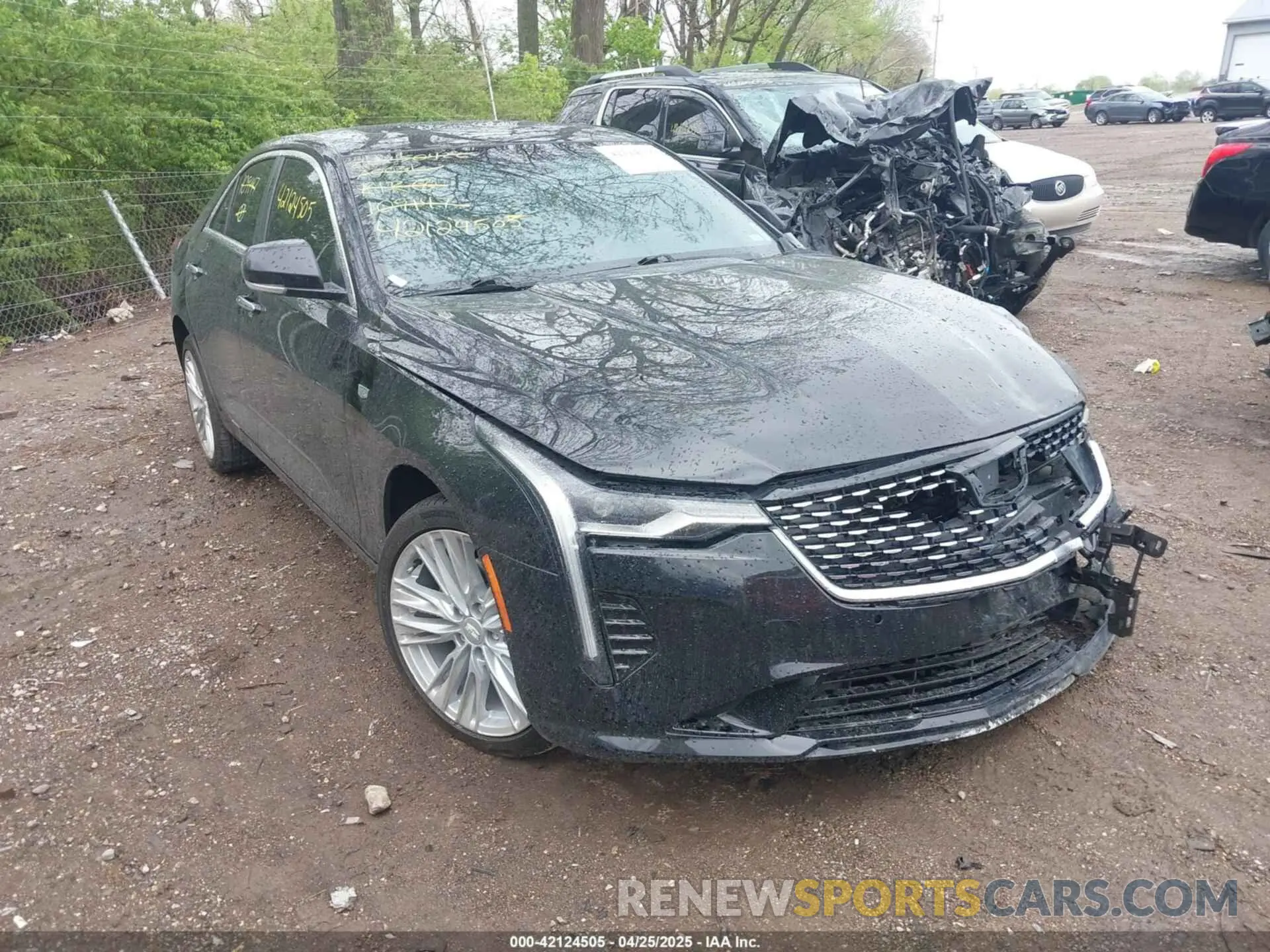 1 fotografías del automóvil dañado 1G6DF5RK5P0109147 CADILLAC CT4 2023