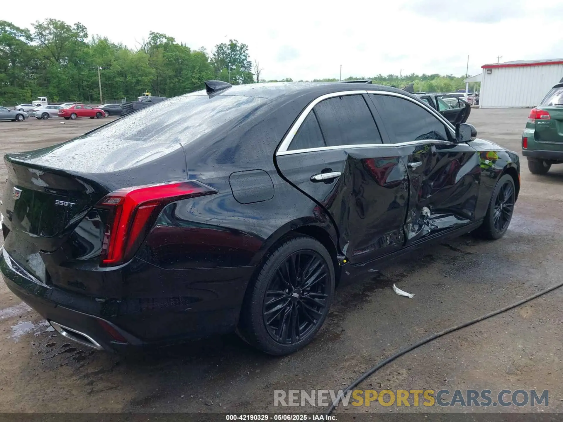 4 fotografías del automóvil dañado 1G6DF5RK8P0106050 CADILLAC CT4 2023