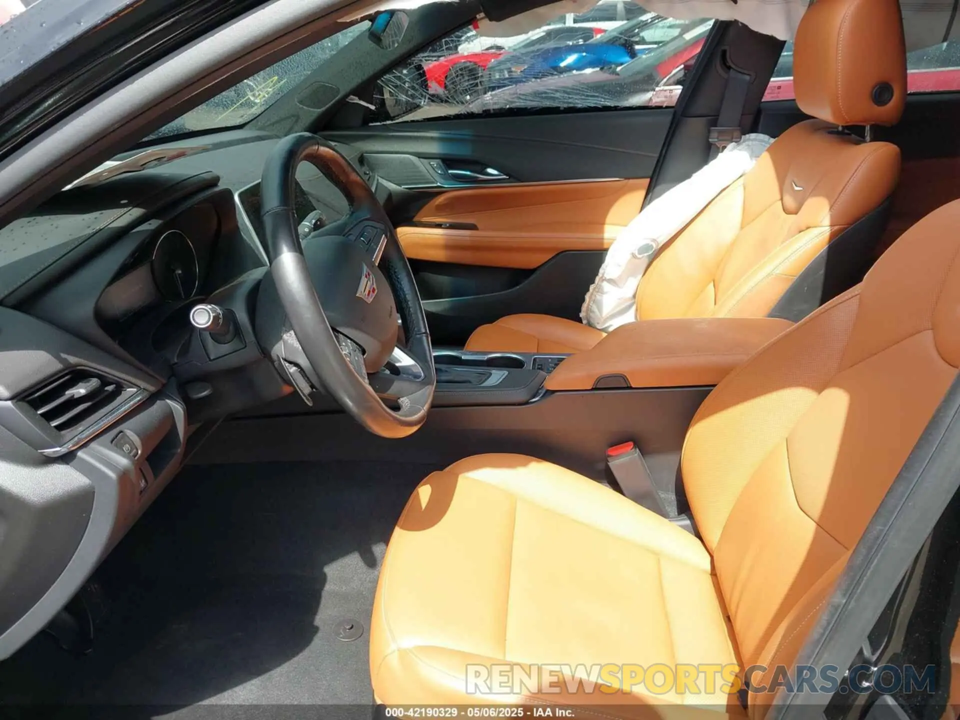 5 fotografías del automóvil dañado 1G6DF5RK8P0106050 CADILLAC CT4 2023