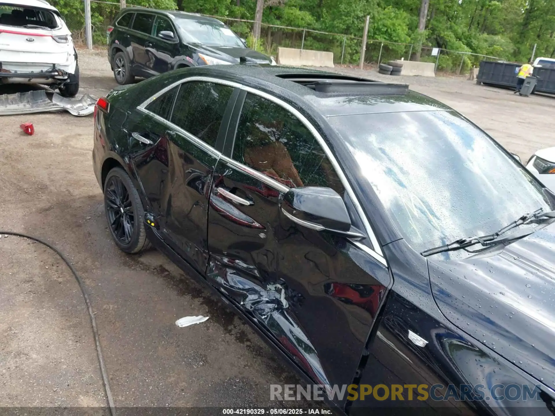 6 fotografías del automóvil dañado 1G6DF5RK8P0106050 CADILLAC CT4 2023
