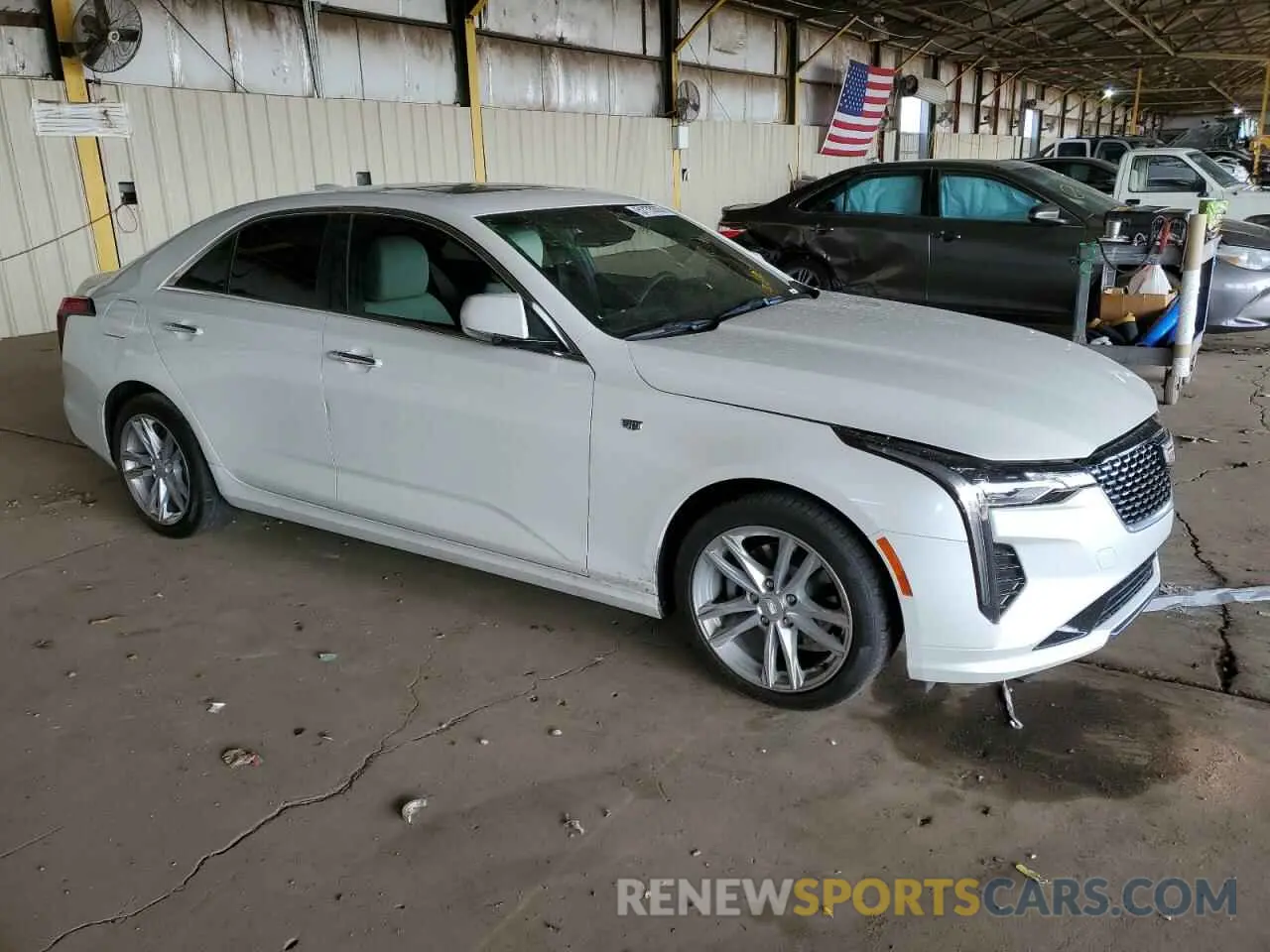 4 fotografías del automóvil dañado 1G6DJ5RK0P0156746 CADILLAC CT4 2023