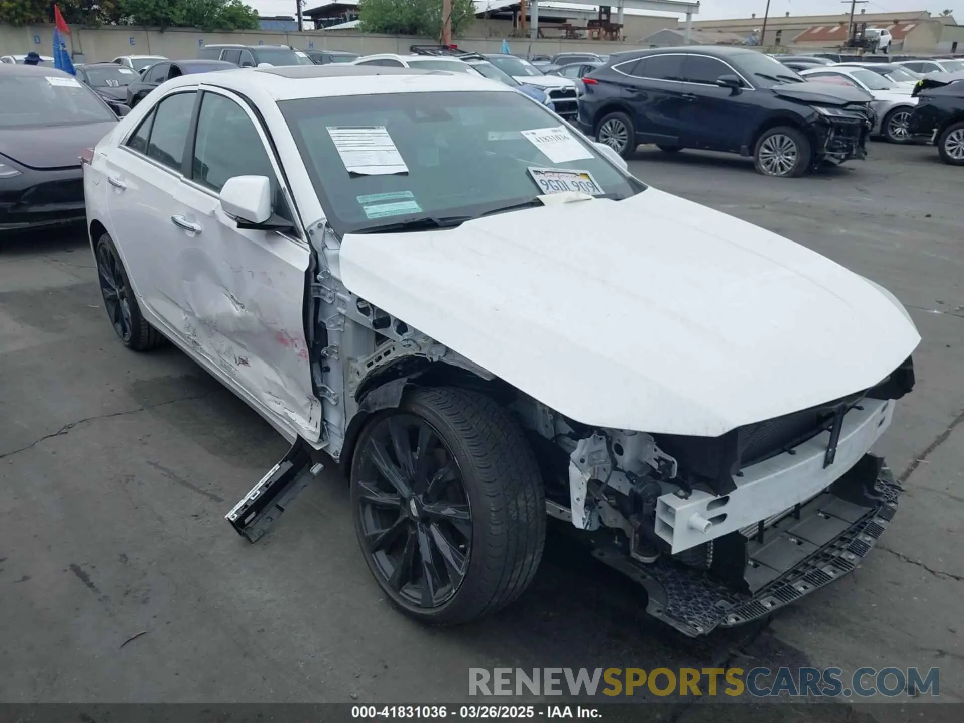 1 fotografías del automóvil dañado 1G6DJ5RK3P0113745 CADILLAC CT4 2023