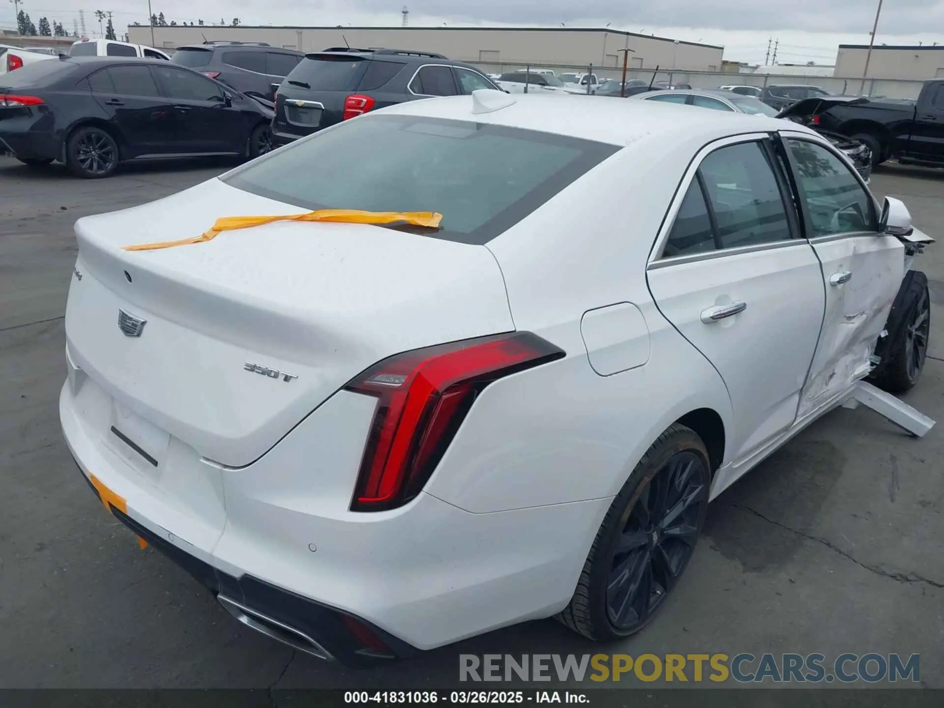 4 fotografías del automóvil dañado 1G6DJ5RK3P0113745 CADILLAC CT4 2023