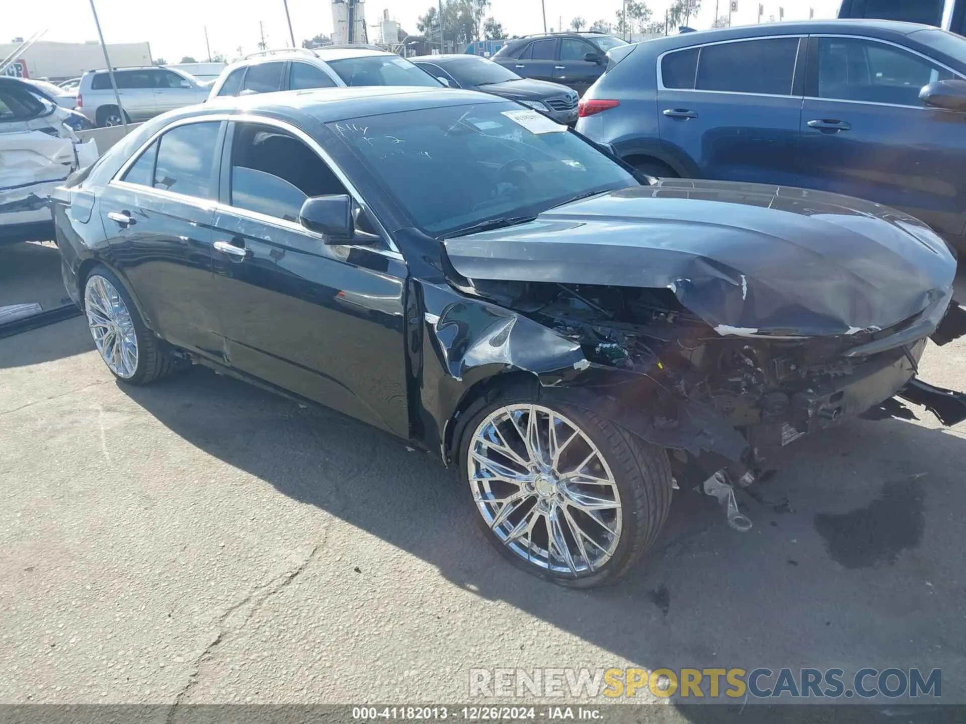 1 fotografías del automóvil dañado 1G6DJ5RK9P0119002 CADILLAC CT4 2023