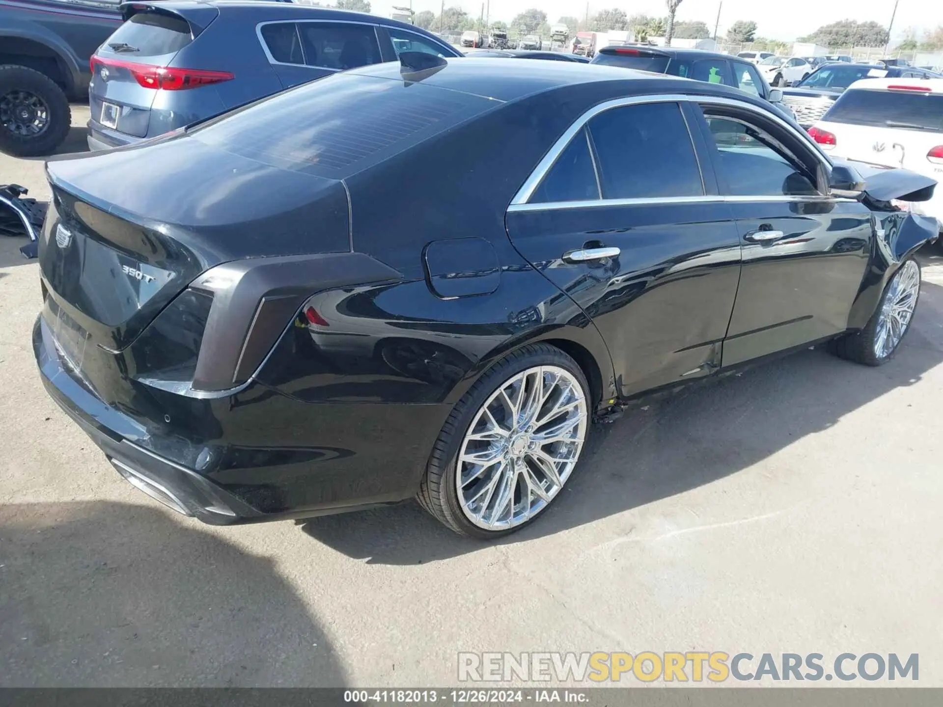4 fotografías del automóvil dañado 1G6DJ5RK9P0119002 CADILLAC CT4 2023