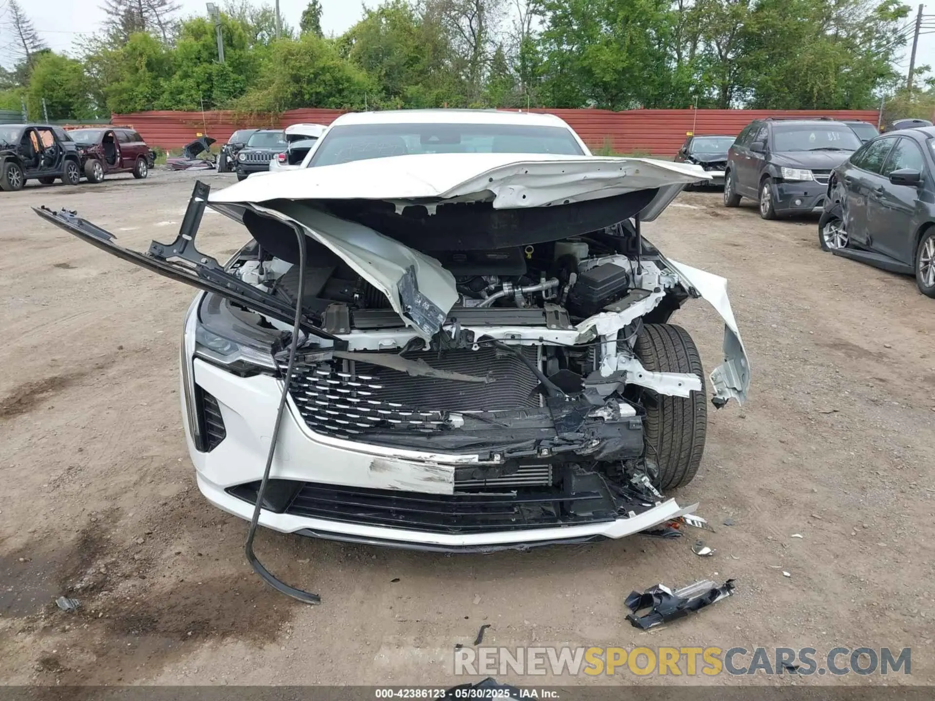 11 fotografías del automóvil dañado 1G6DK5RK2P0108016 CADILLAC CT4 2023