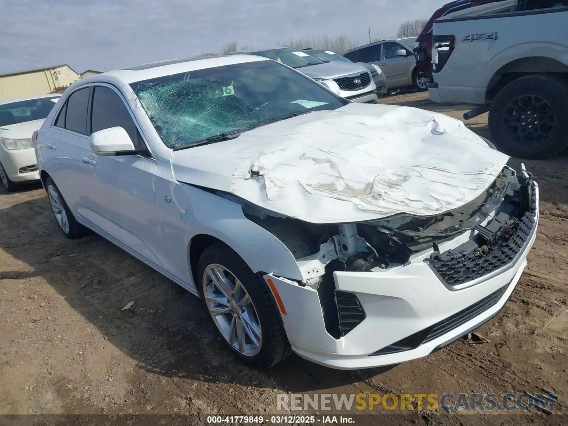 1 fotografías del automóvil dañado 1G6DK5RK4P0109667 CADILLAC CT4 2023