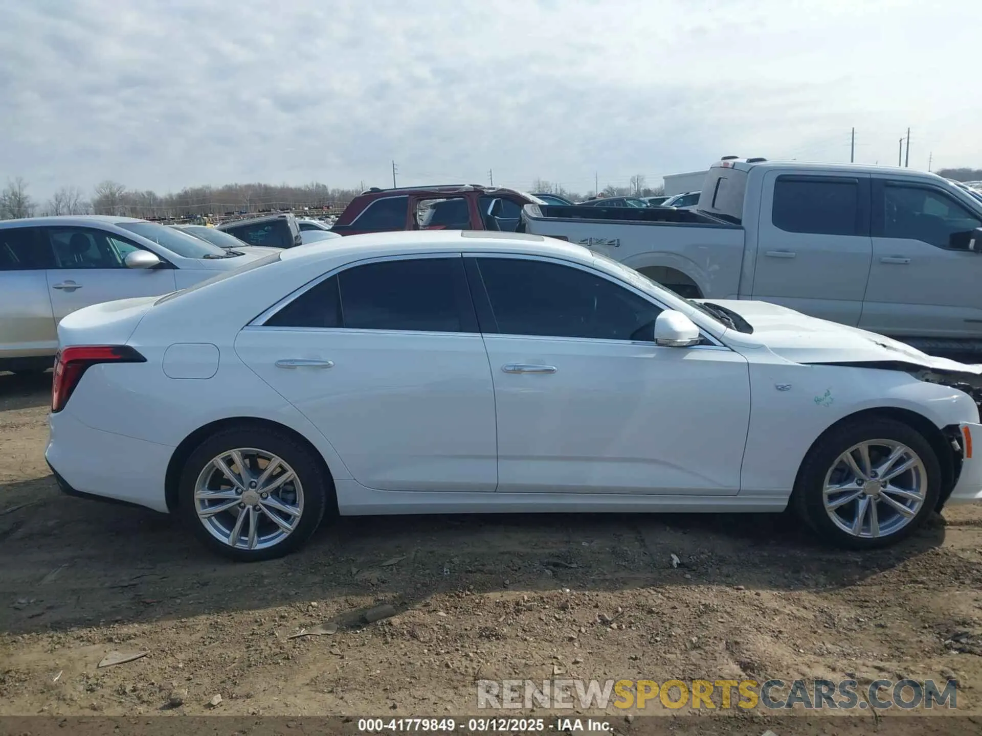 14 fotografías del automóvil dañado 1G6DK5RK4P0109667 CADILLAC CT4 2023