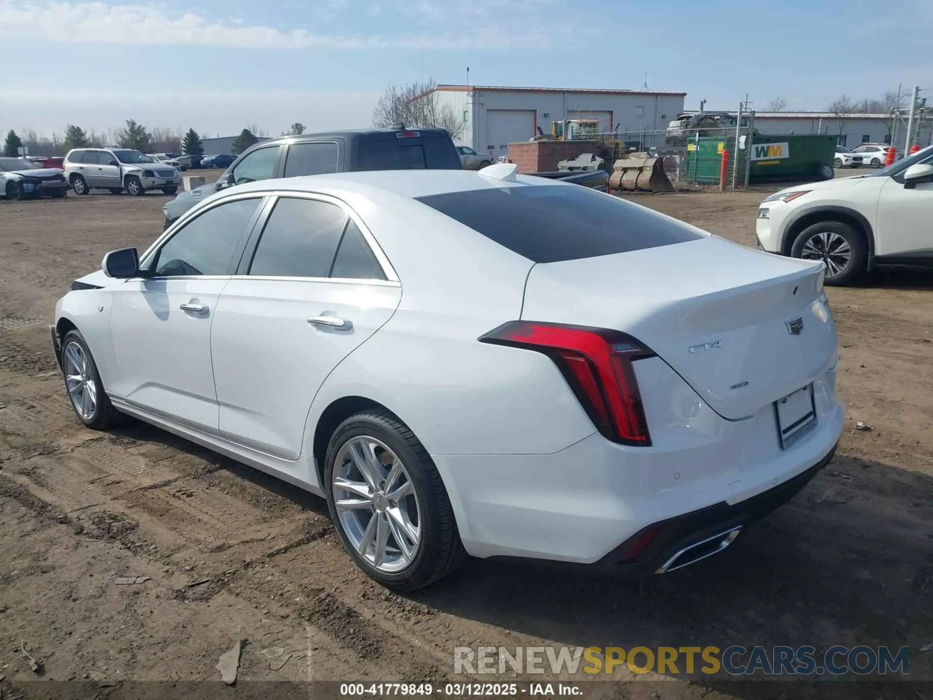 3 fotografías del automóvil dañado 1G6DK5RK4P0109667 CADILLAC CT4 2023