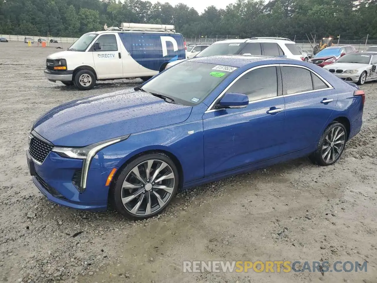 1 fotografías del automóvil dañado 1G6DK5RK9P0116744 CADILLAC CT4 2023