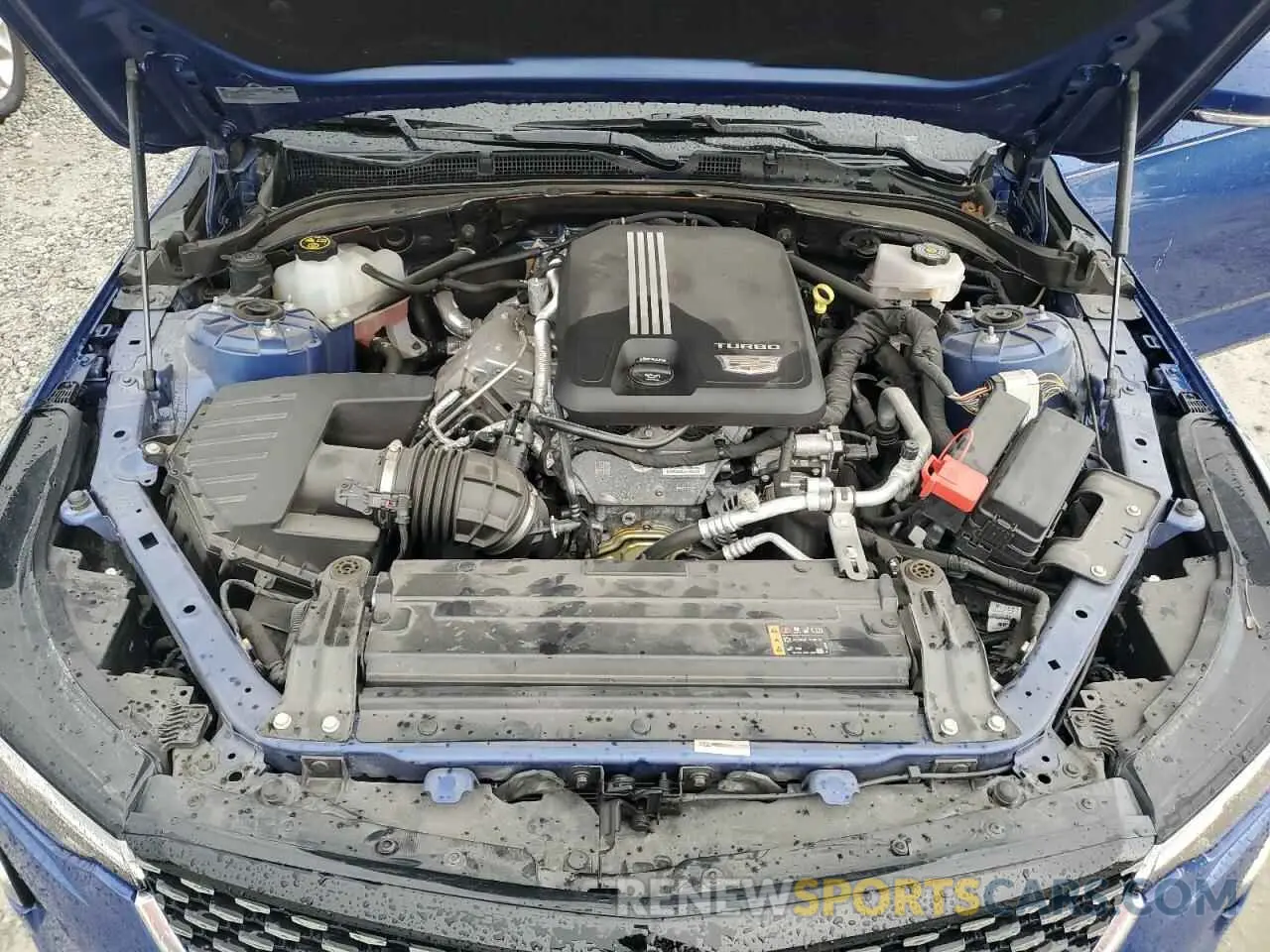 11 fotografías del automóvil dañado 1G6DK5RK9P0116744 CADILLAC CT4 2023