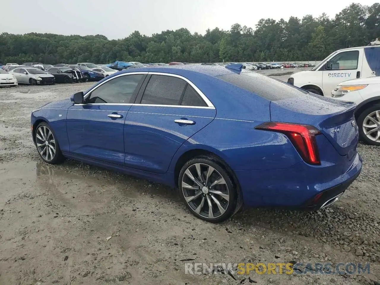 2 fotografías del automóvil dañado 1G6DK5RK9P0116744 CADILLAC CT4 2023