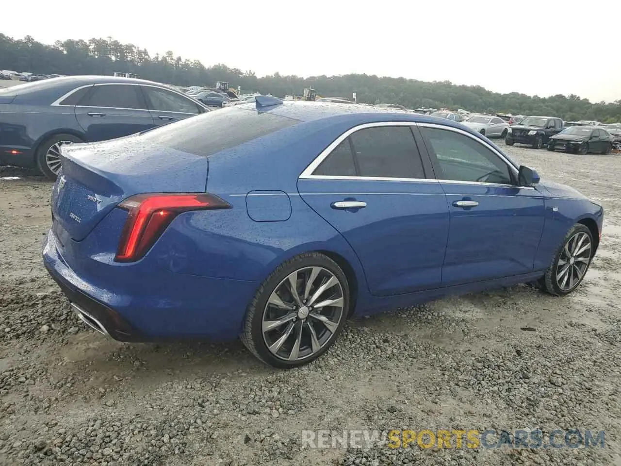 3 fotografías del automóvil dañado 1G6DK5RK9P0116744 CADILLAC CT4 2023
