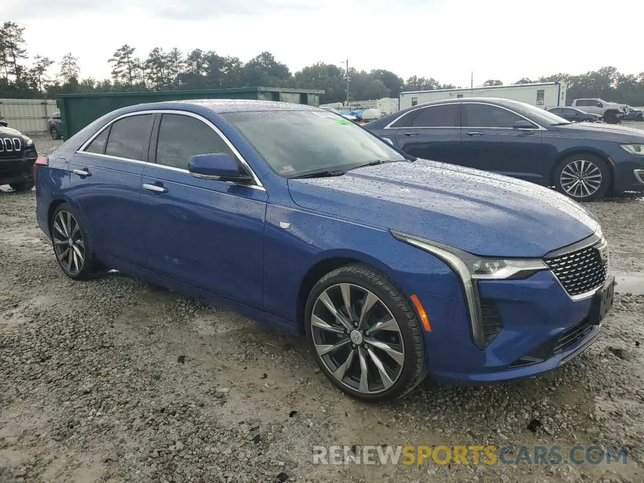 4 fotografías del automóvil dañado 1G6DK5RK9P0116744 CADILLAC CT4 2023
