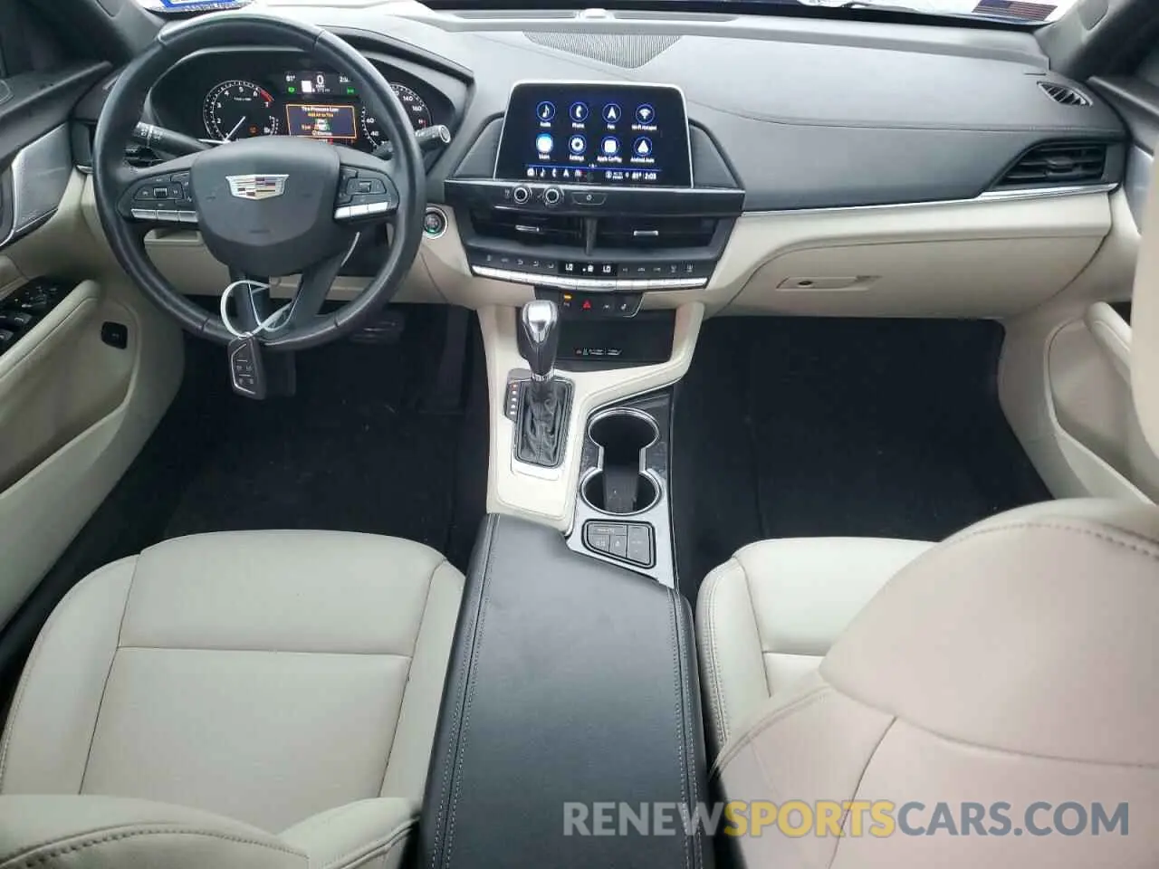 8 fotografías del automóvil dañado 1G6DK5RK9P0116744 CADILLAC CT4 2023
