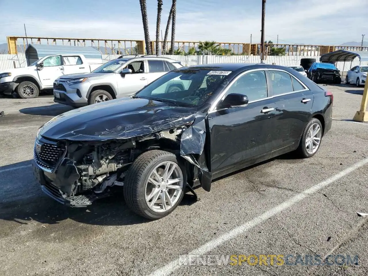1 fotografías del automóvil dañado 1G6DA5RK0R0128576 CADILLAC CT4 2024