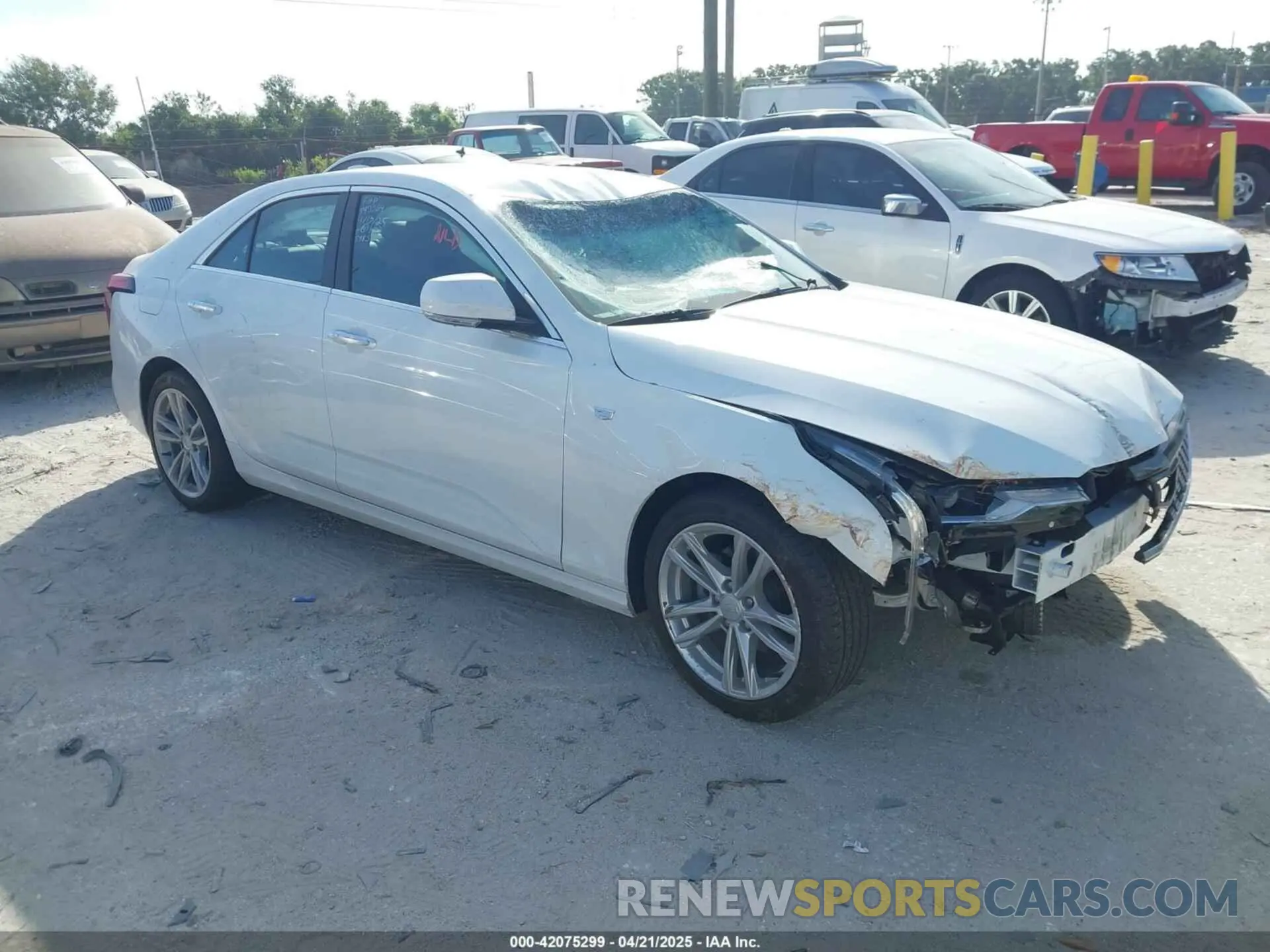 1 fotografías del automóvil dañado 1G6DA5RK2R0124982 CADILLAC CT4 2024